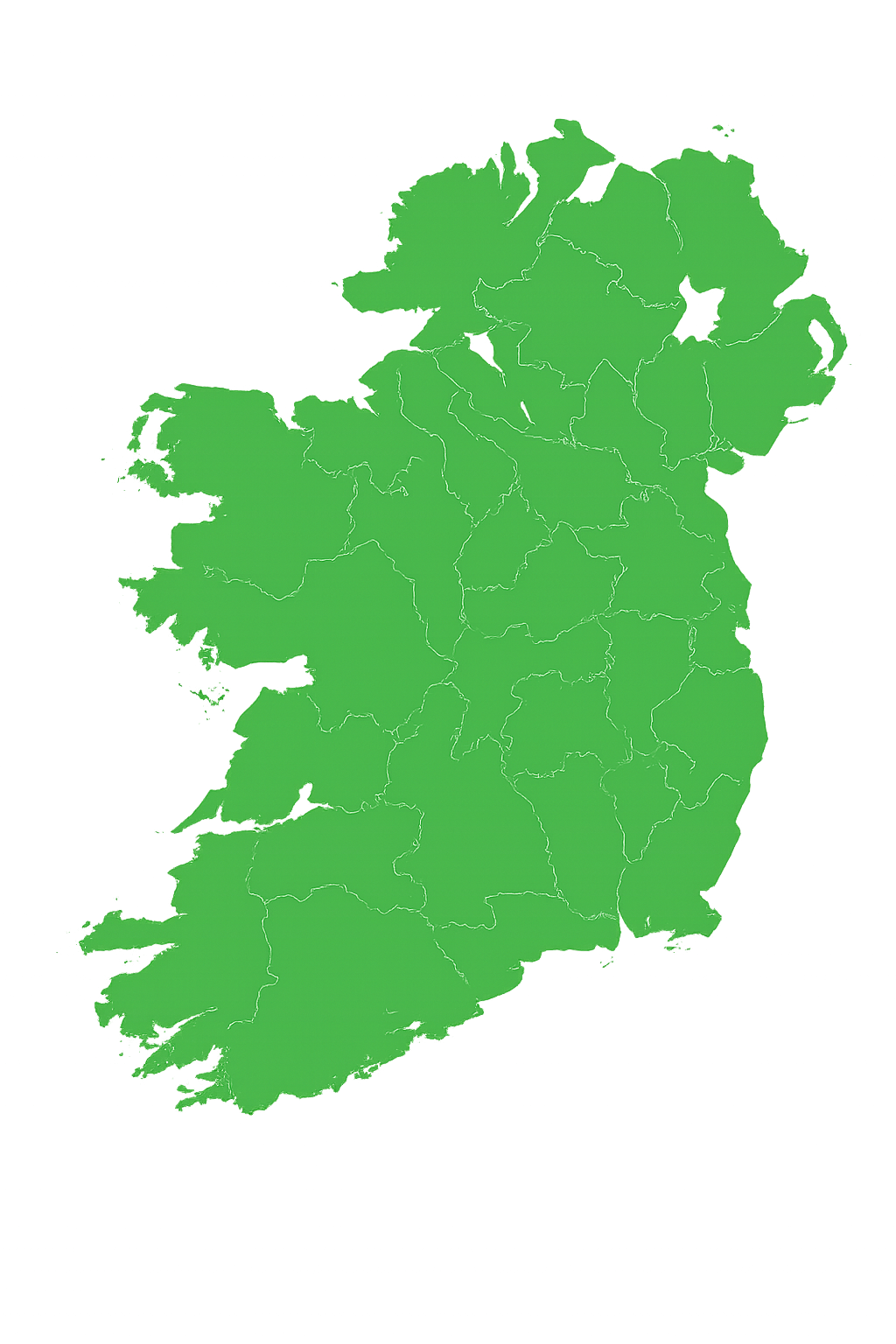 Map of Ireland