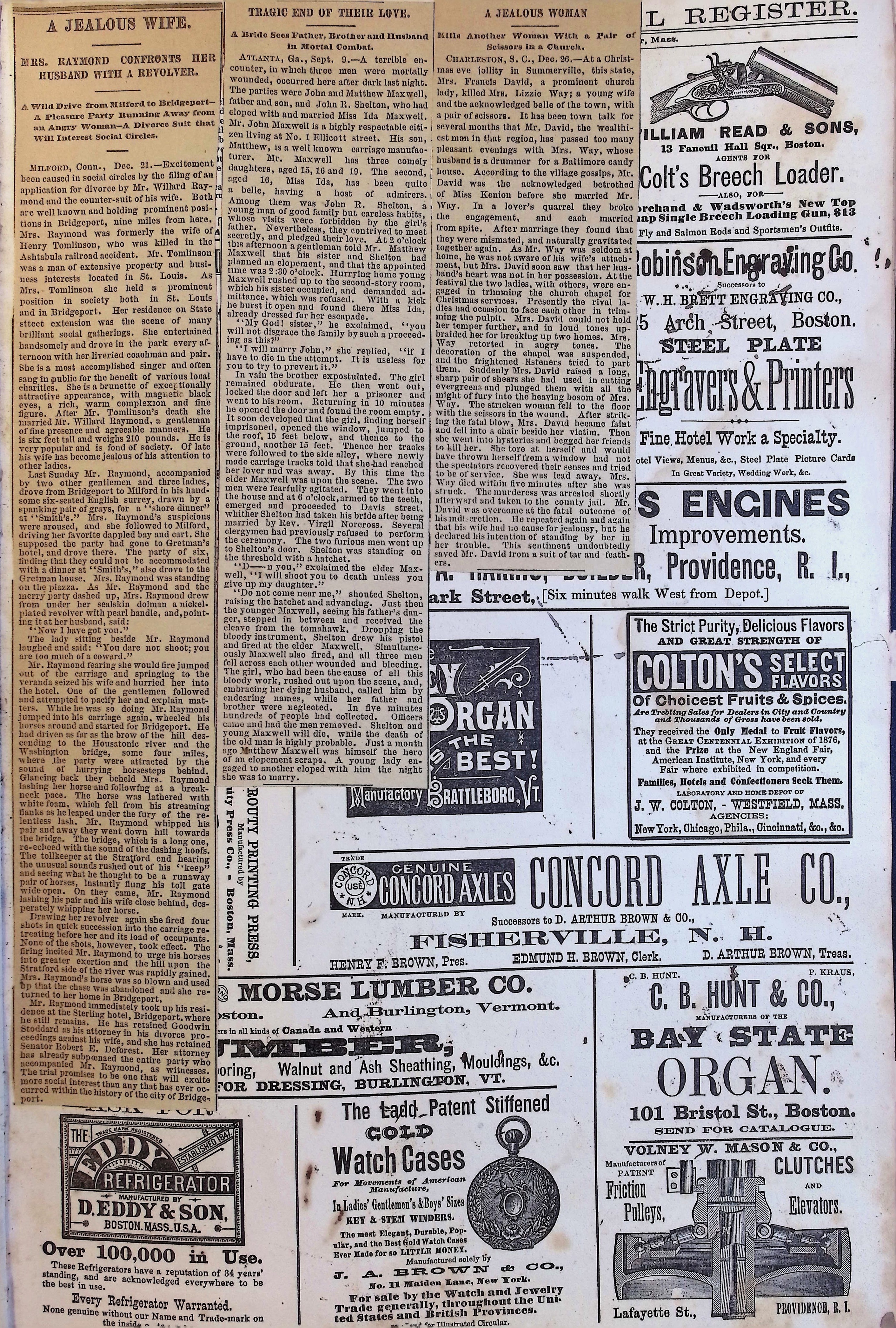 Isham Hotel register Vol. 1, Page 15