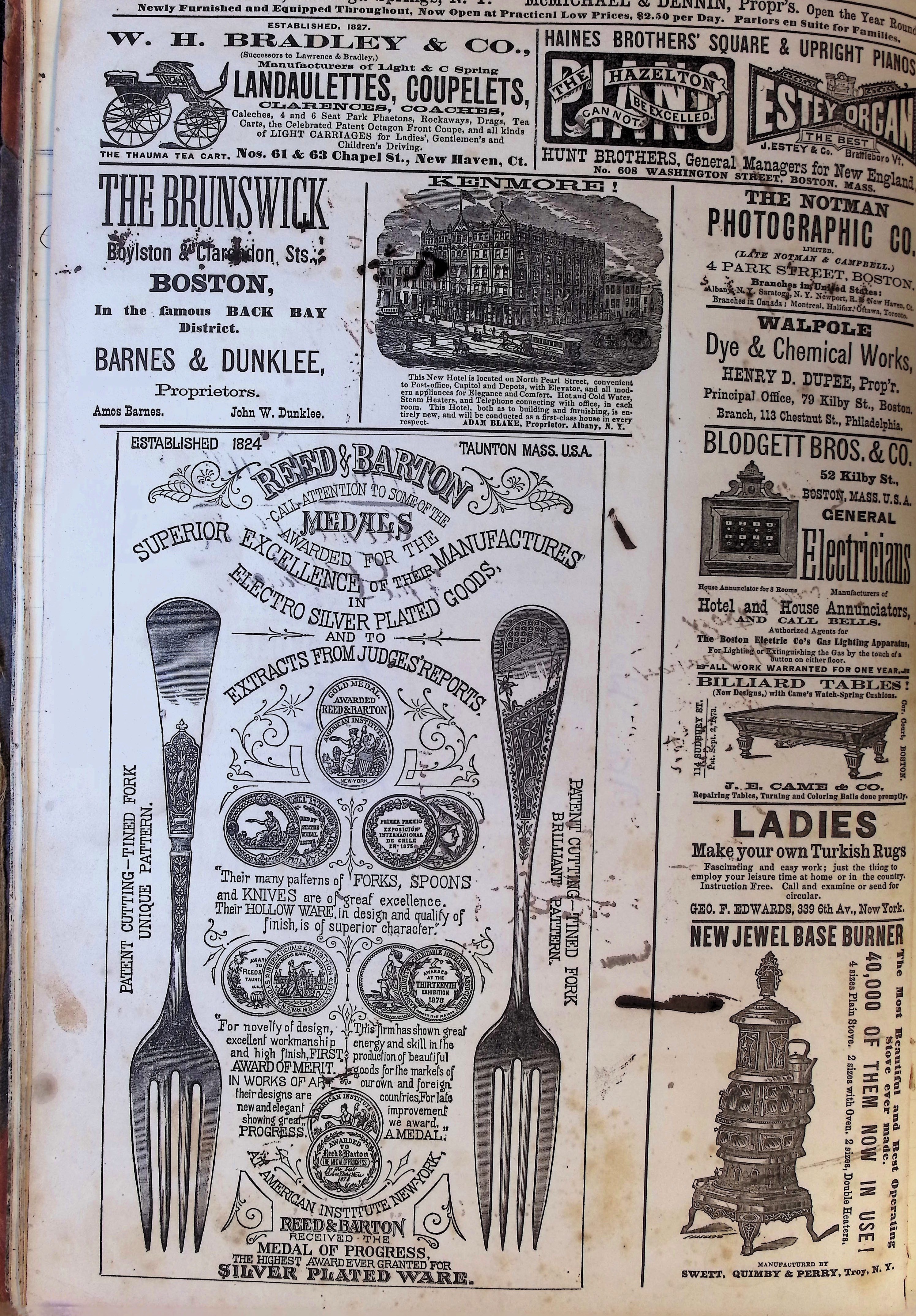 Isham Hotel register Vol. 1, Page 22