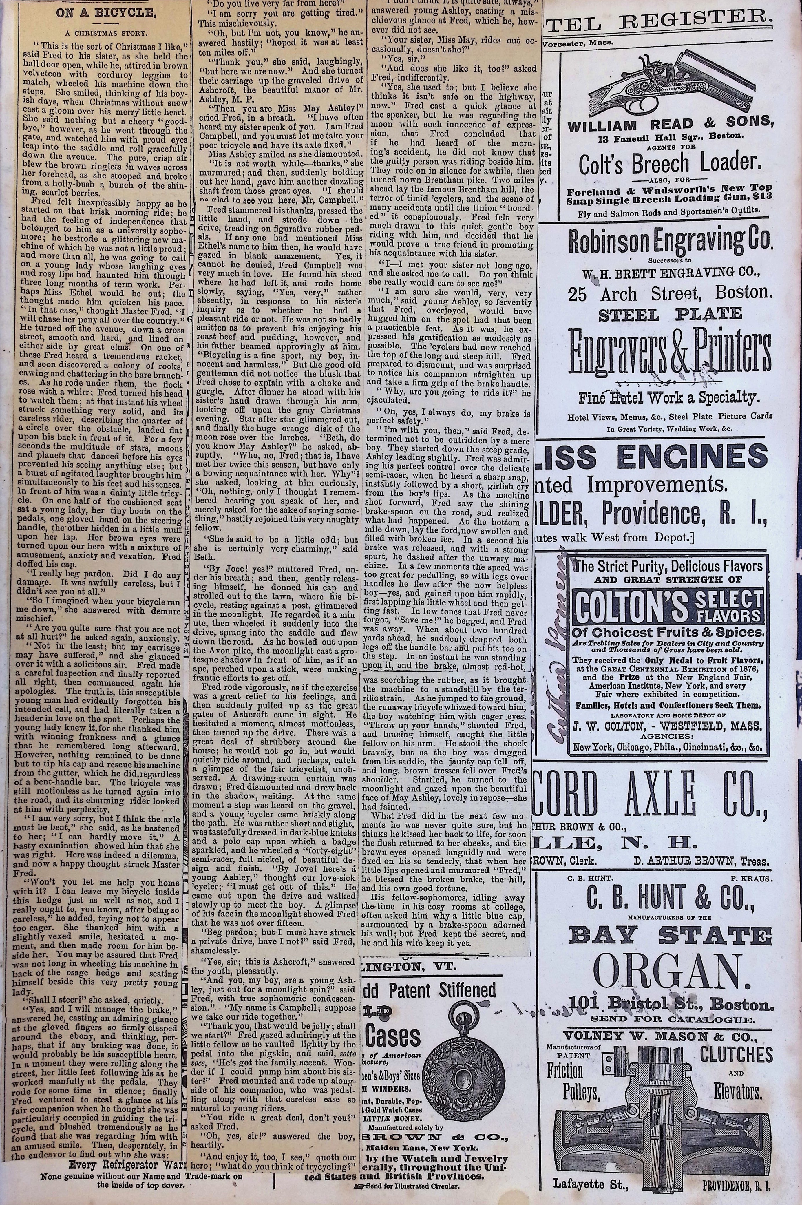 Isham Hotel register Vol. 1, Page 23