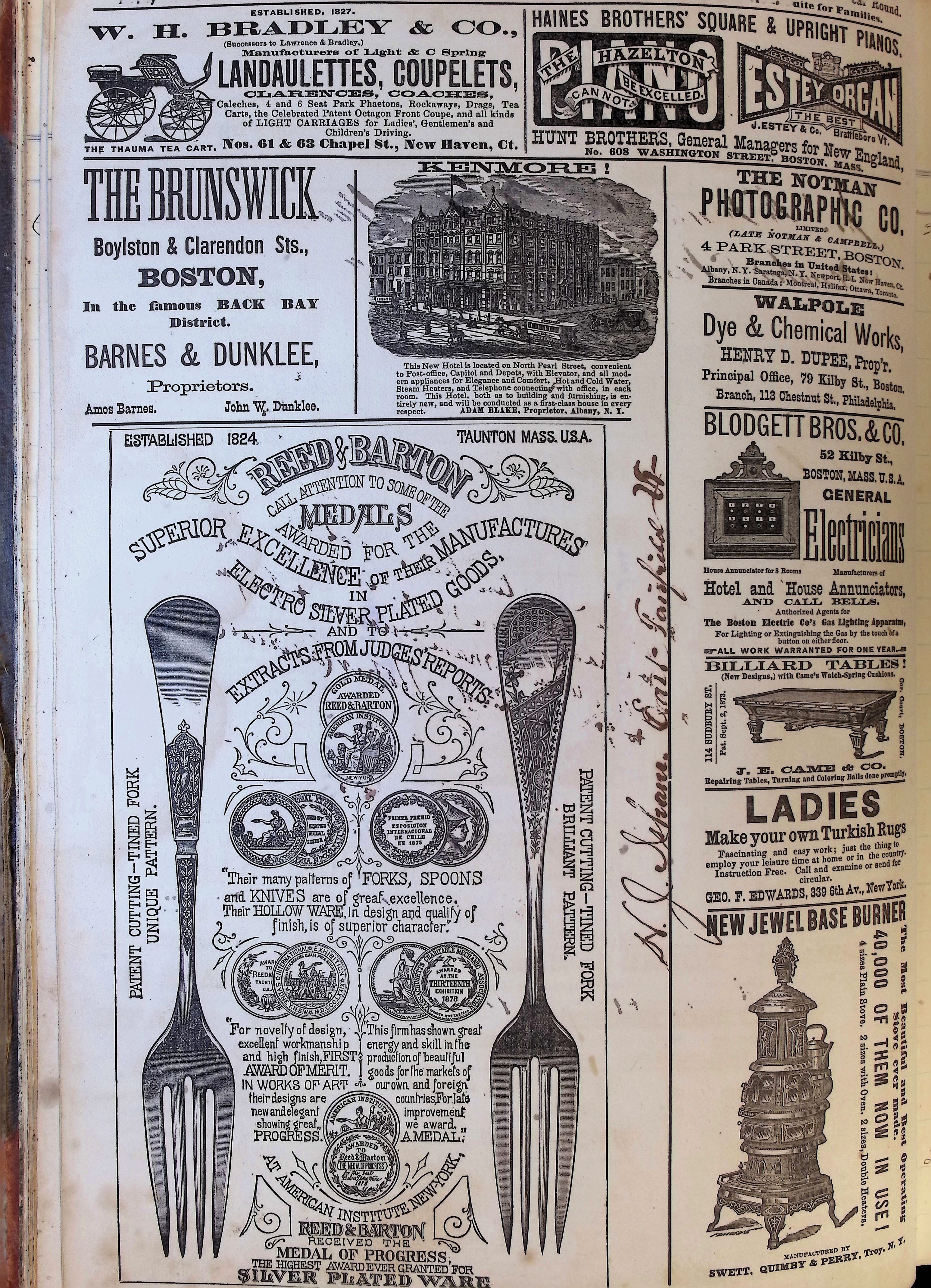 Isham Hotel register Vol. 1, Page 26