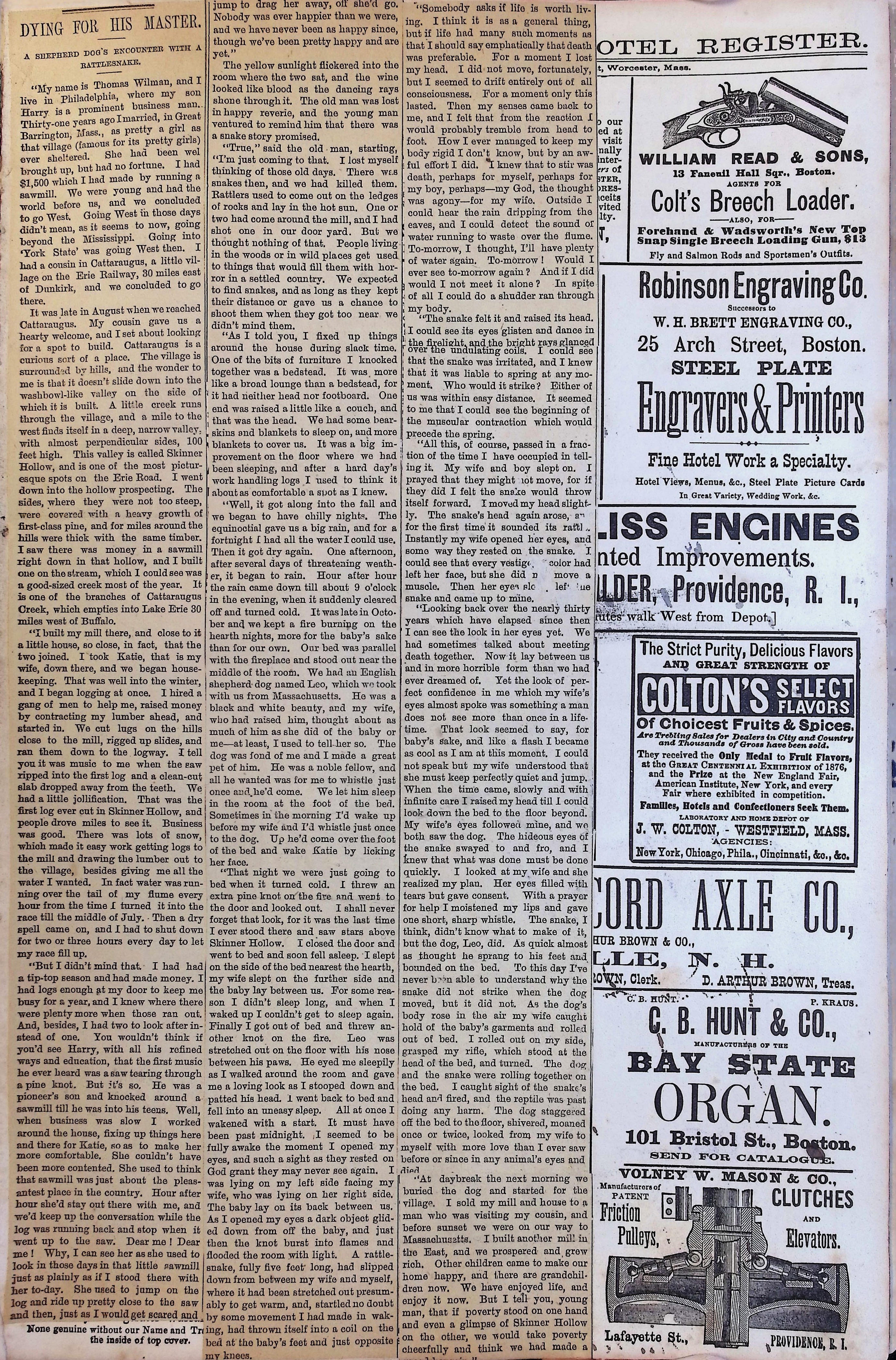 Isham Hotel register Vol. 1, Page 55