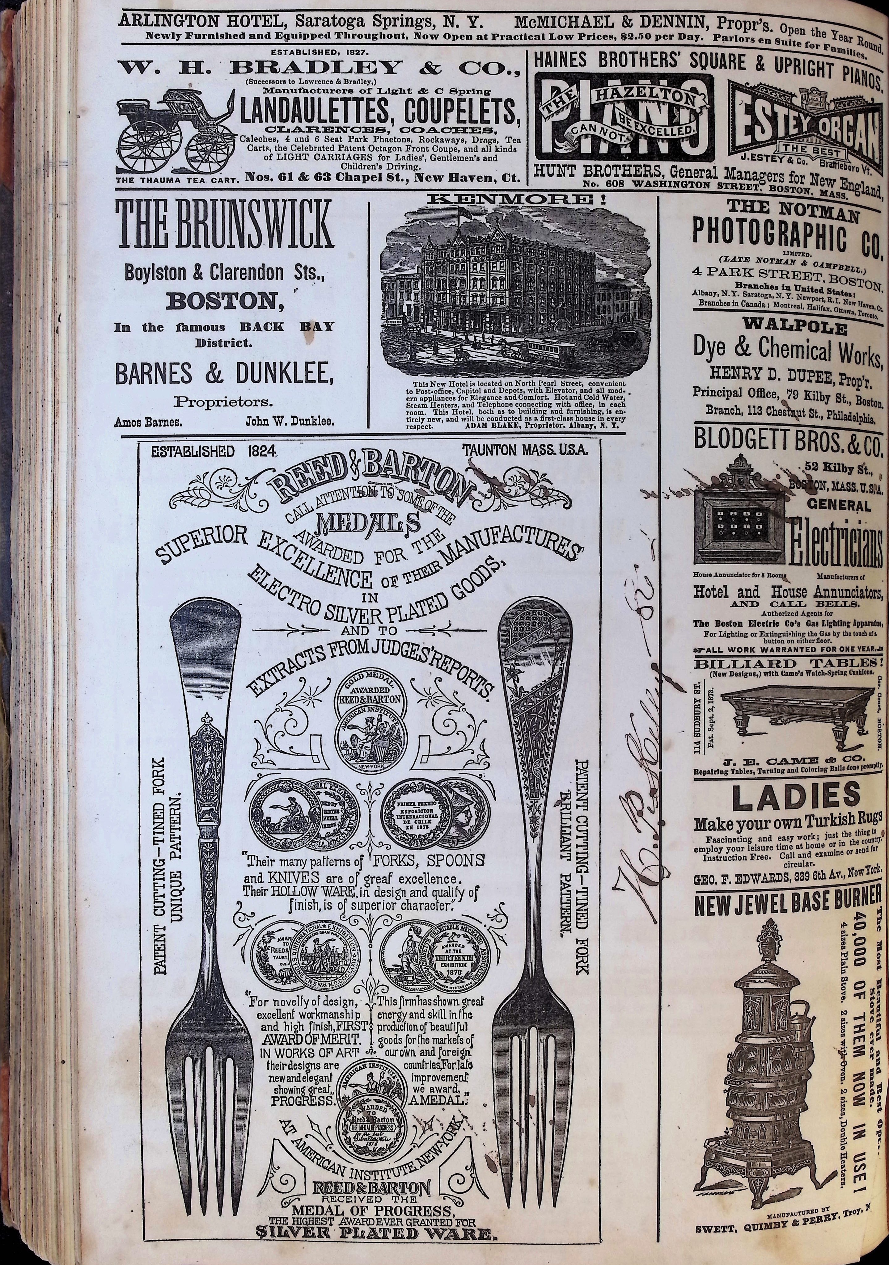 Isham Hotel register Vol. 1, Page 141