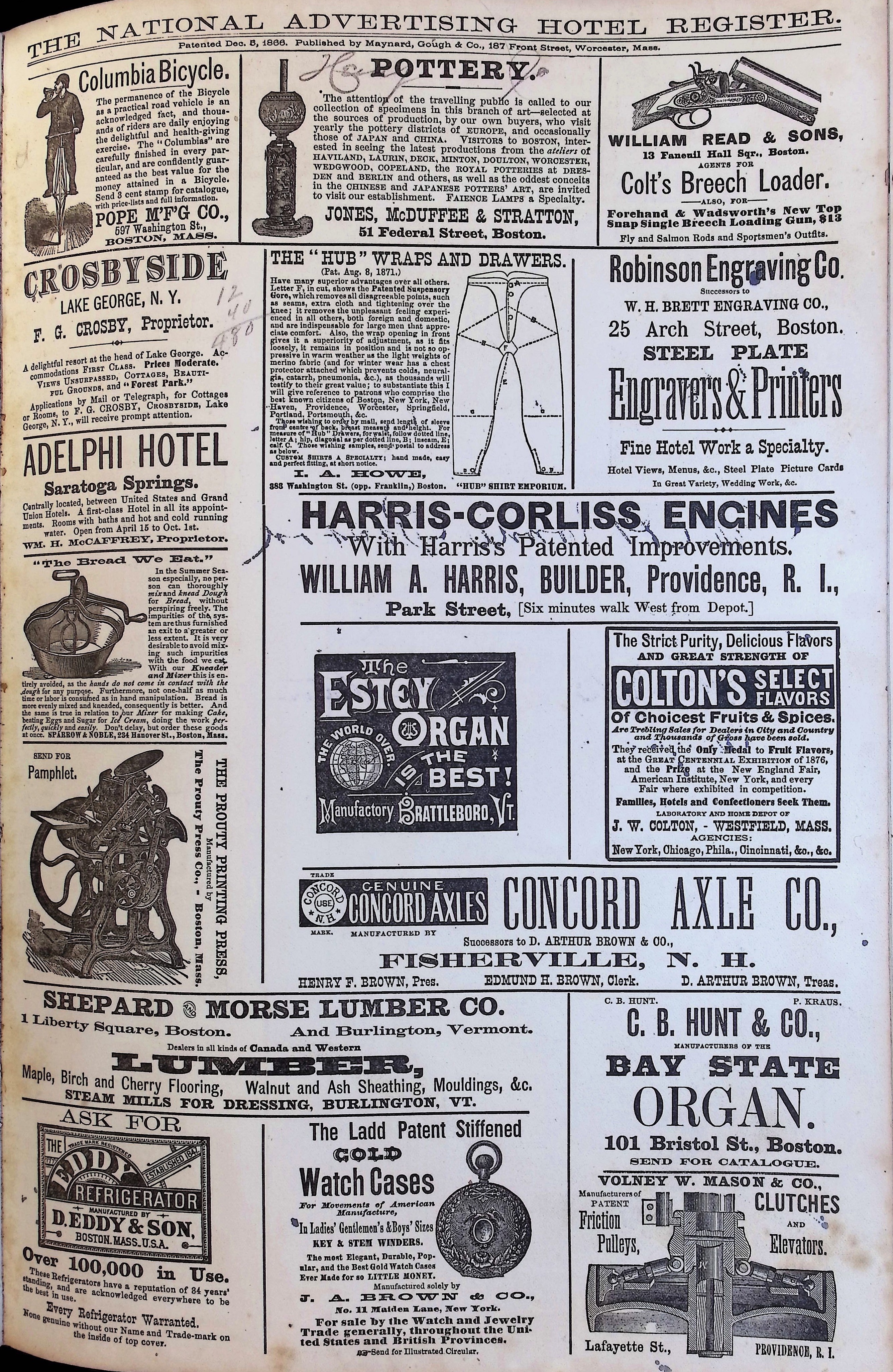 Isham Hotel register Vol. 1, Page 146