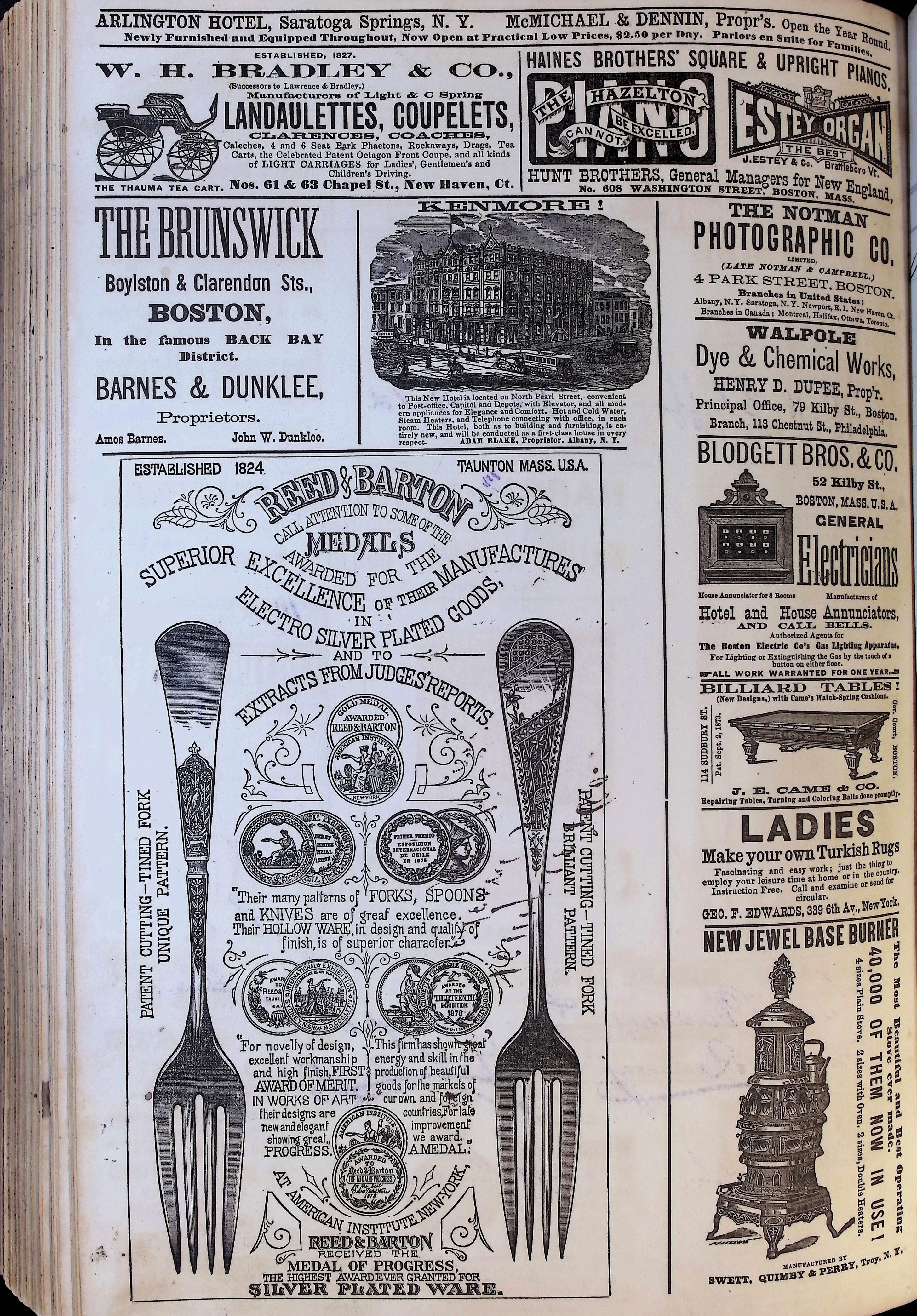 Isham Hotel register Vol. 1, Page 185