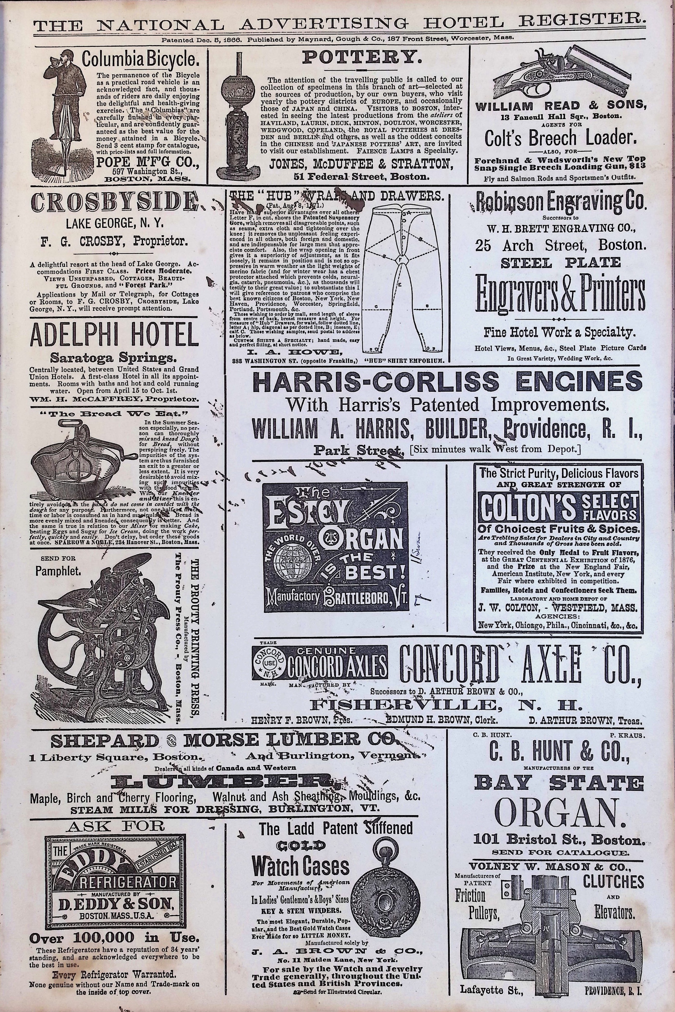 Isham Hotel register Vol. 1, Page 202