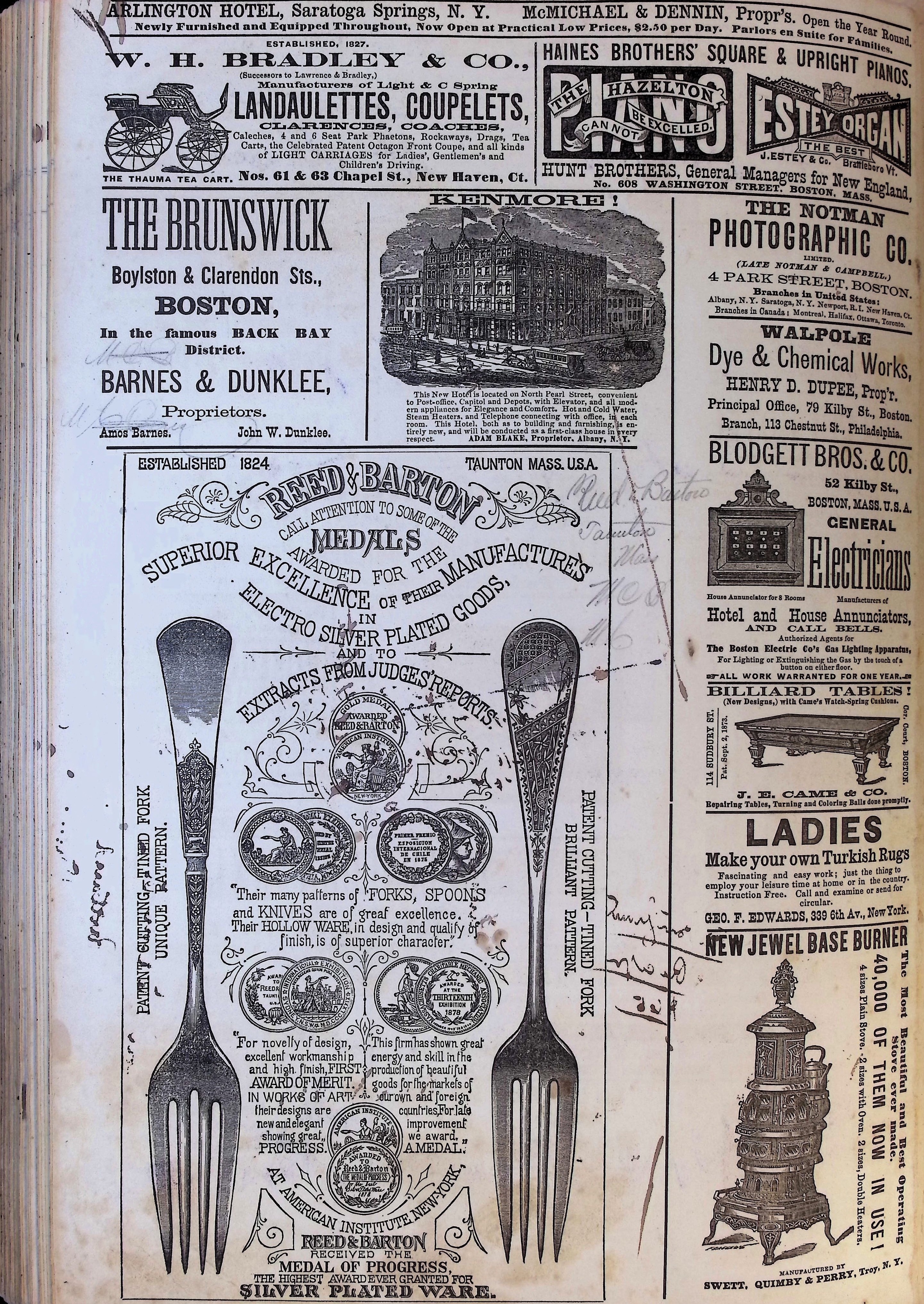 Isham Hotel register Vol. 1, Page 211