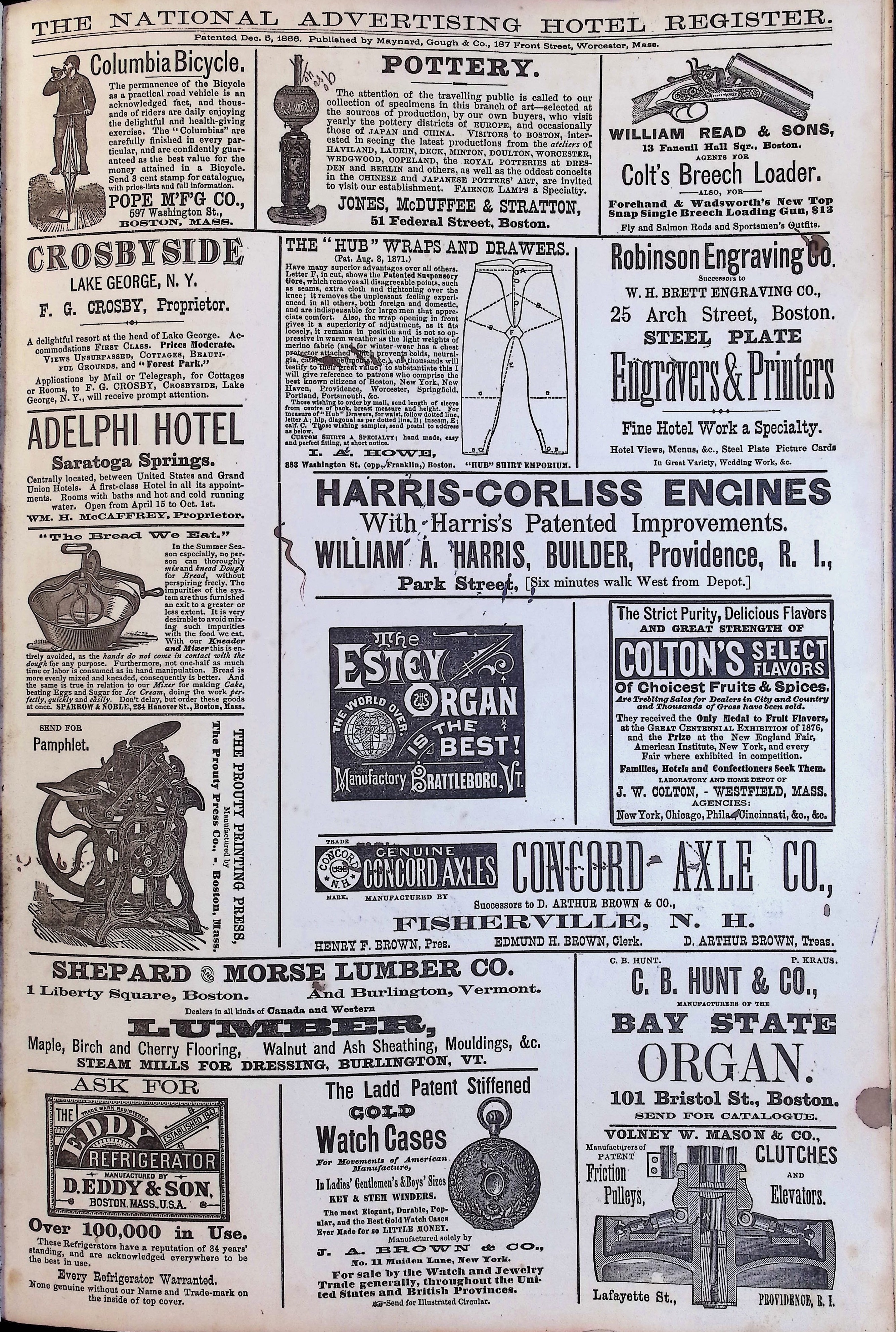 Isham Hotel register Vol. 1, Page 214