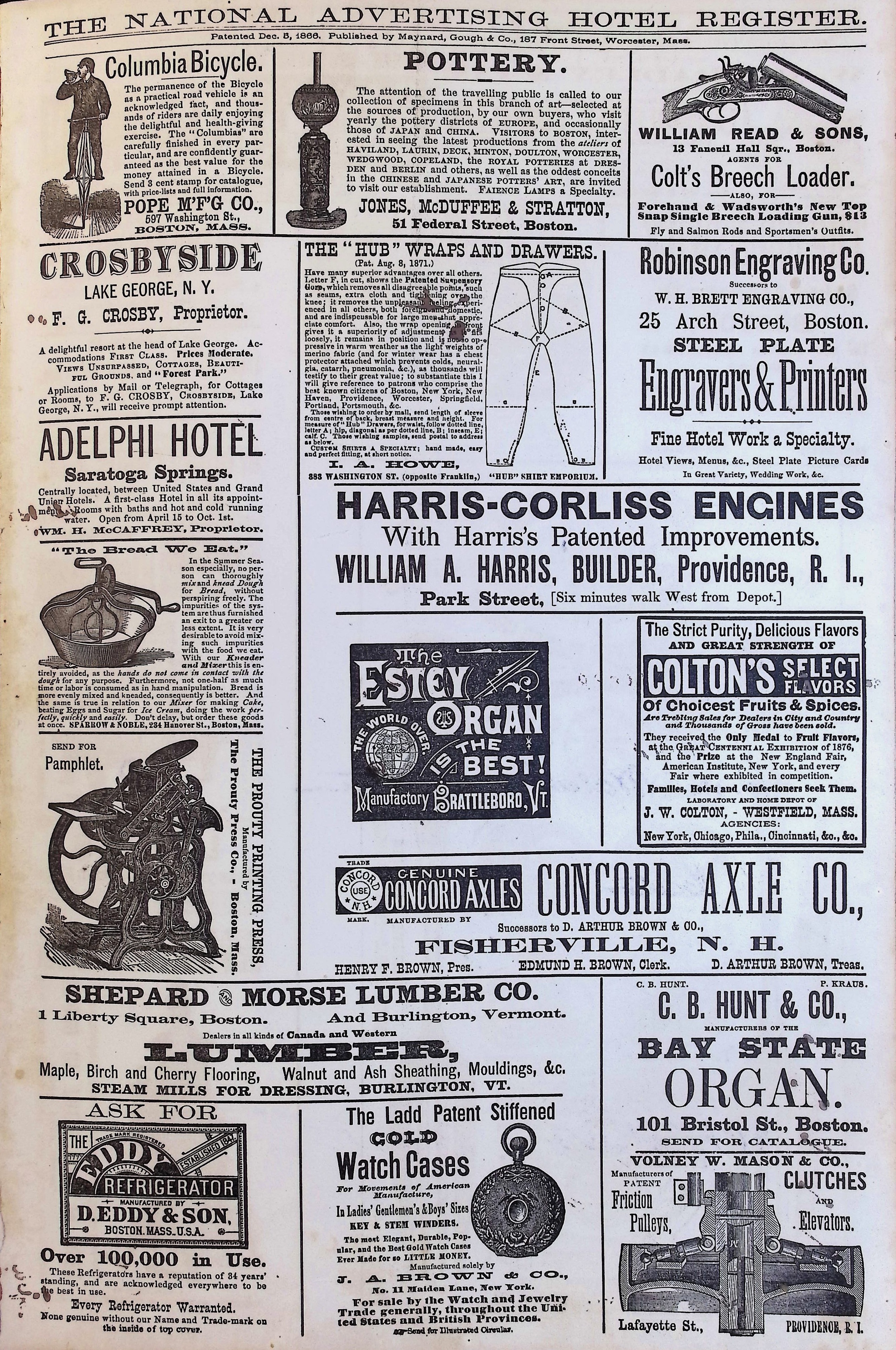 Isham Hotel register Vol. 1, Page 232