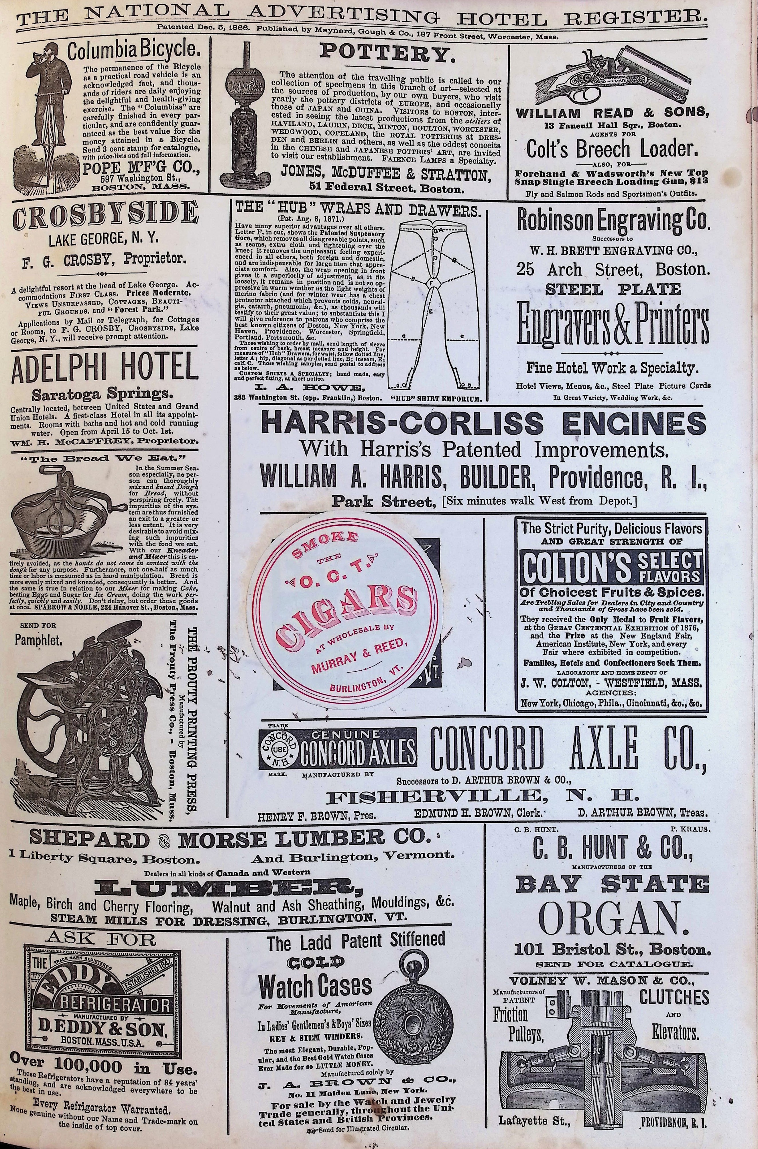 Isham Hotel register Vol. 1, Page 236