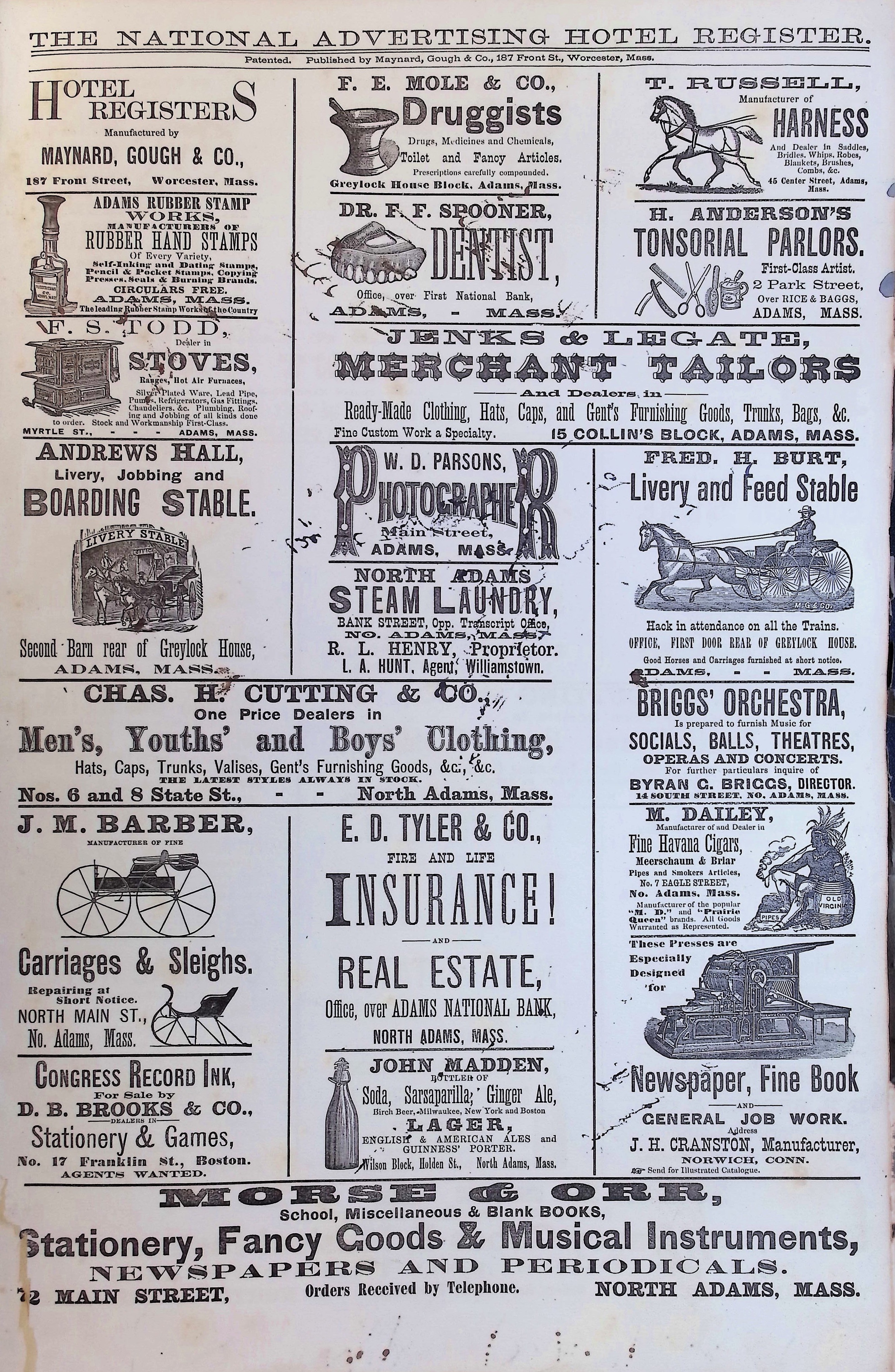 Isham Hotel register Vol. 2, Page 25