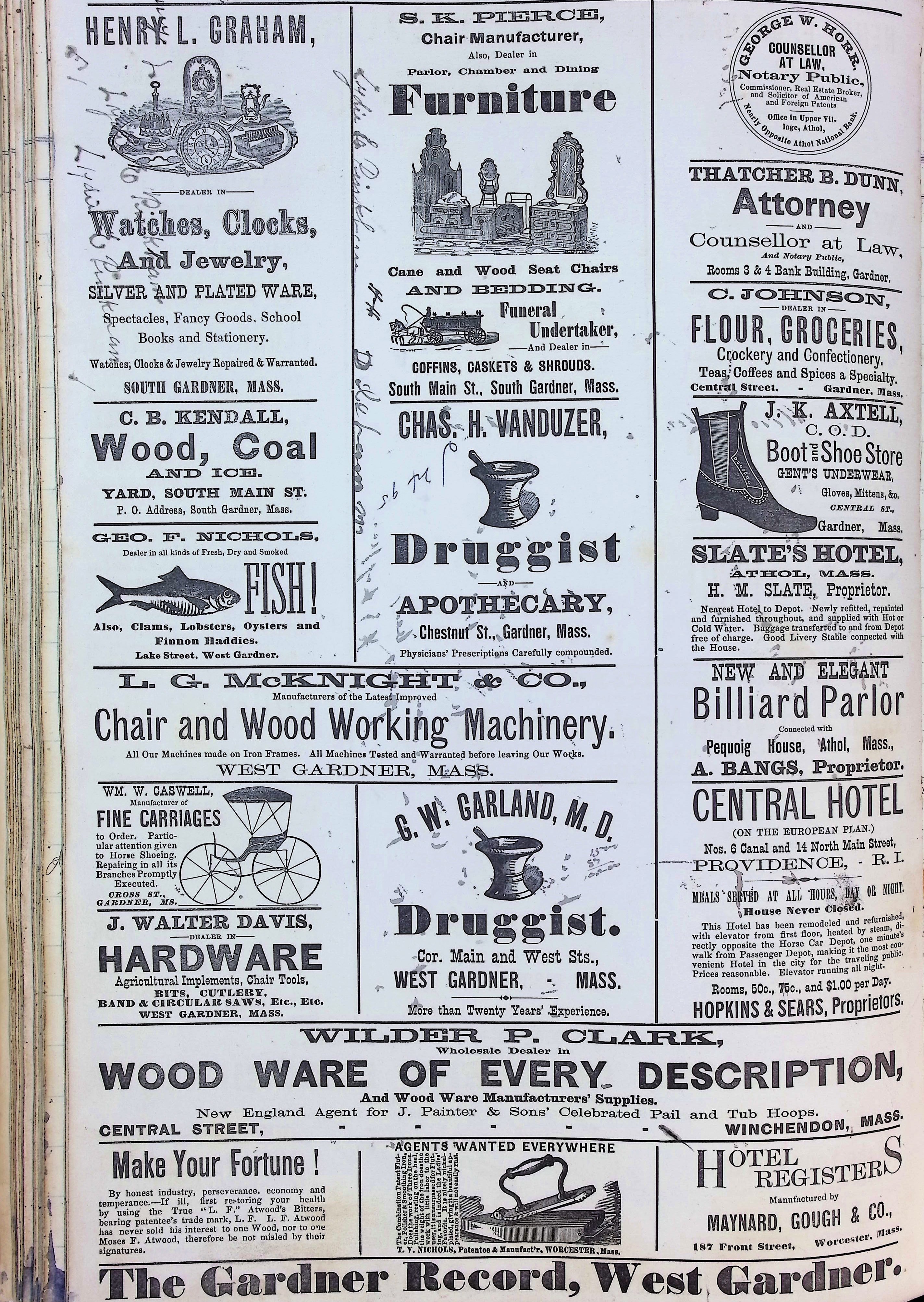 Isham Hotel register Vol. 2, Page 138