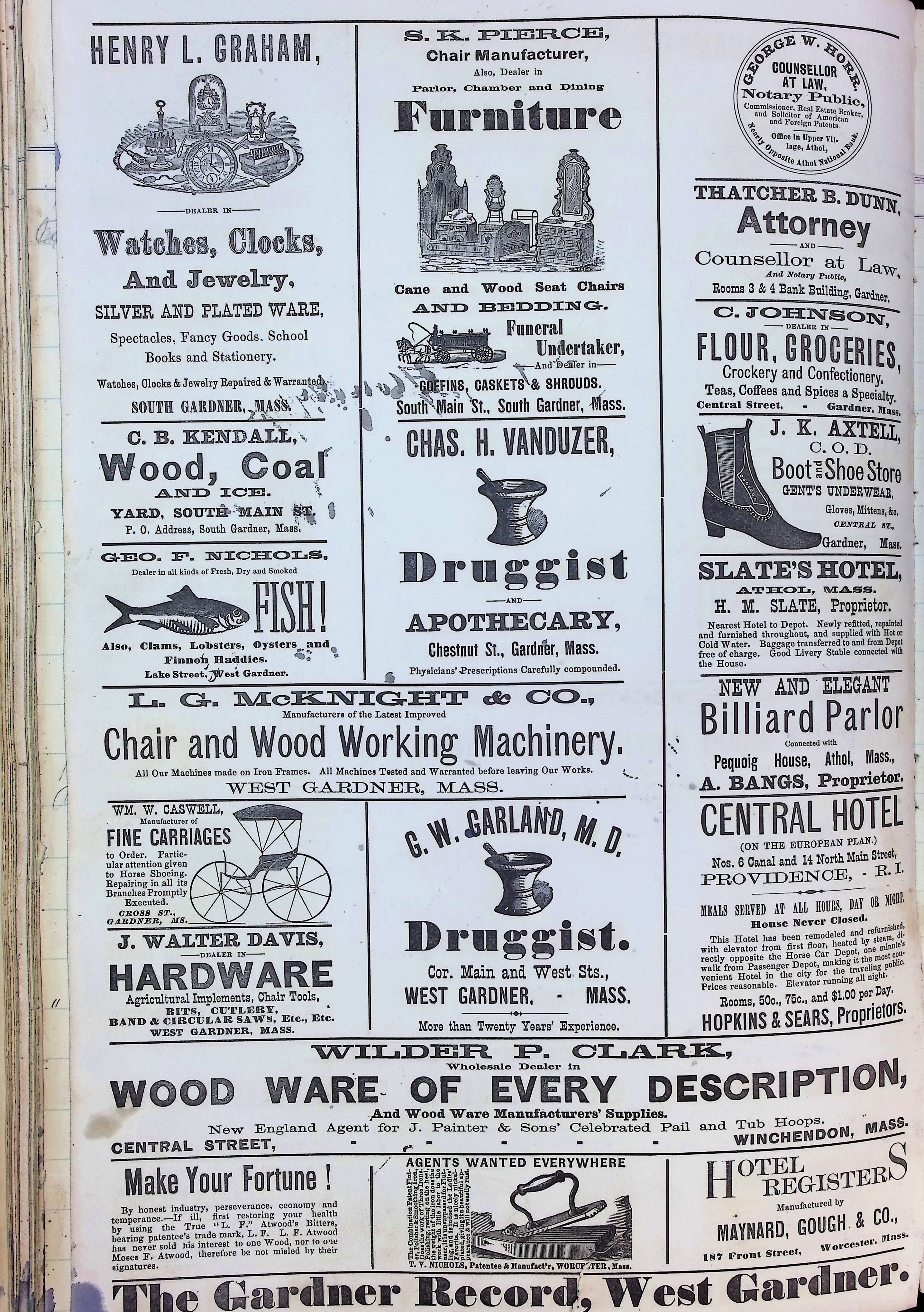 Isham Hotel register Vol. 2, Page 144