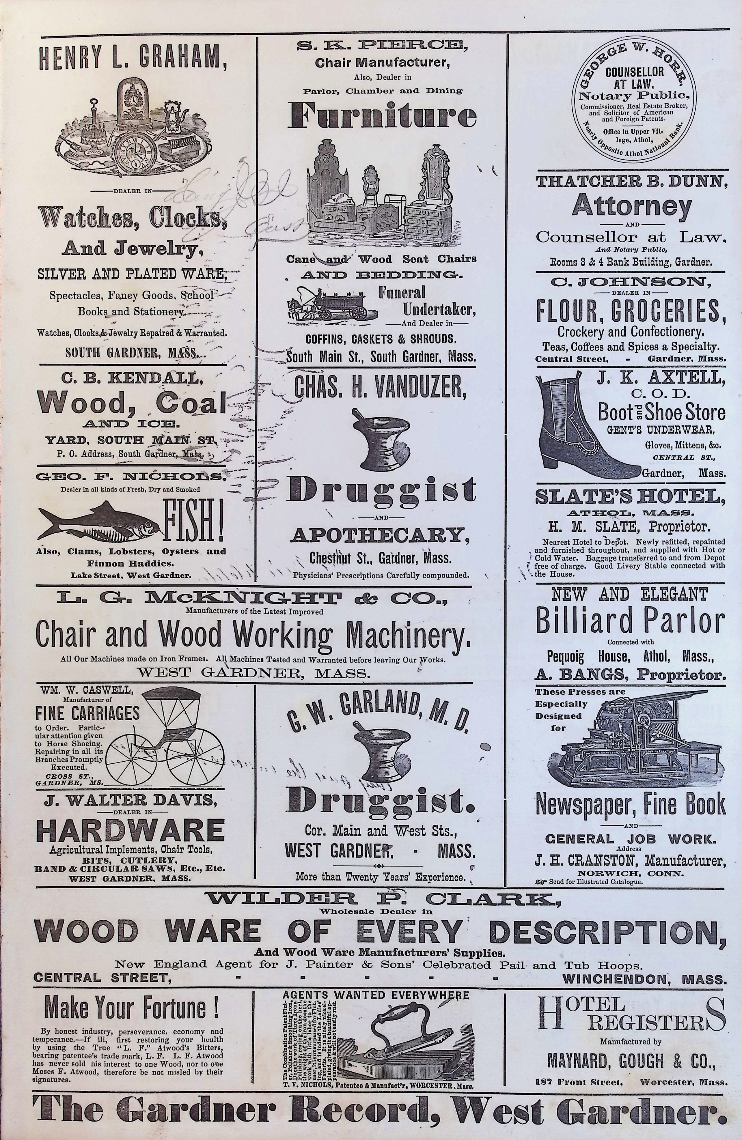 Isham Hotel register Vol. 2, Page 151