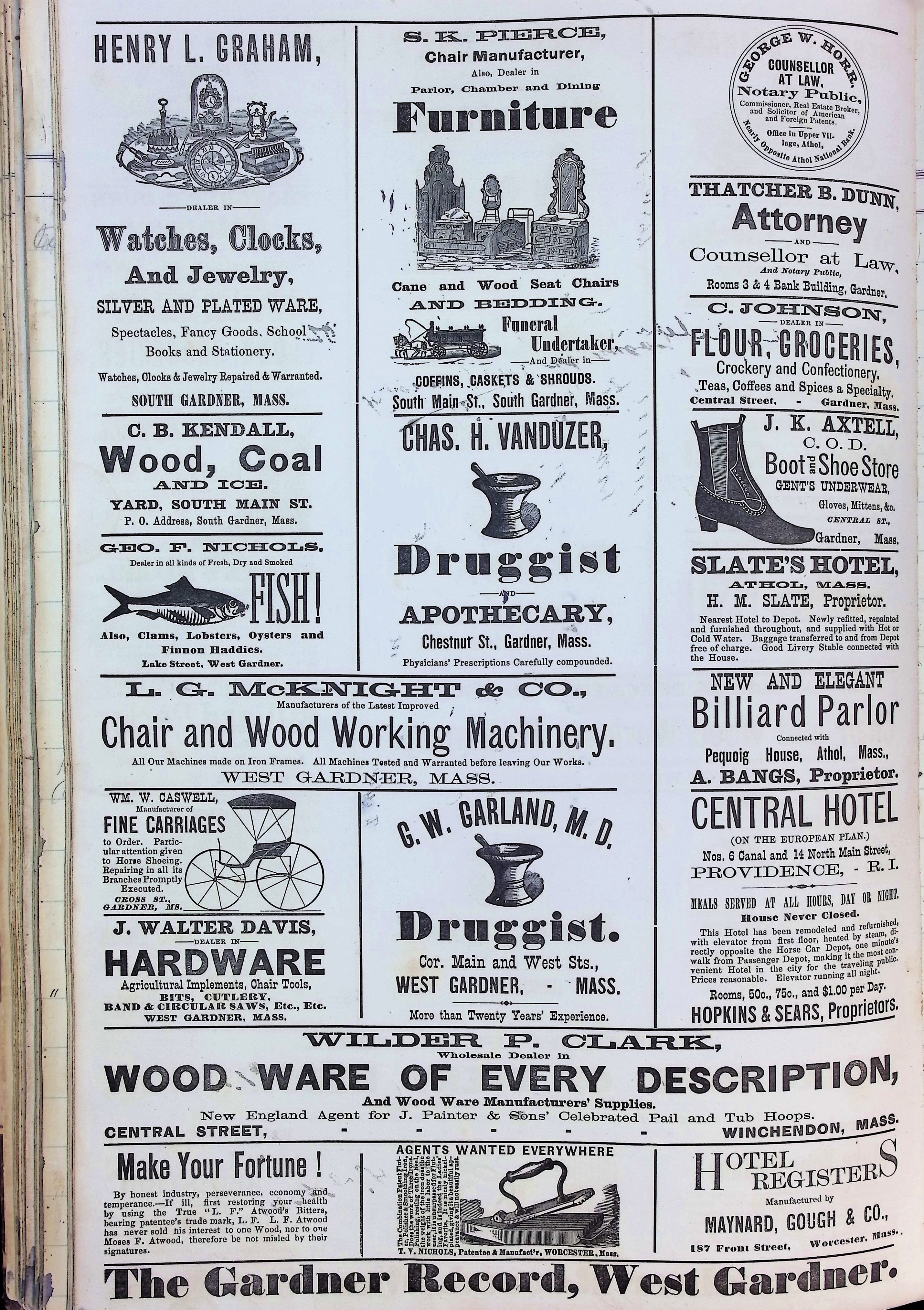 Isham Hotel register Vol. 2, Page 160