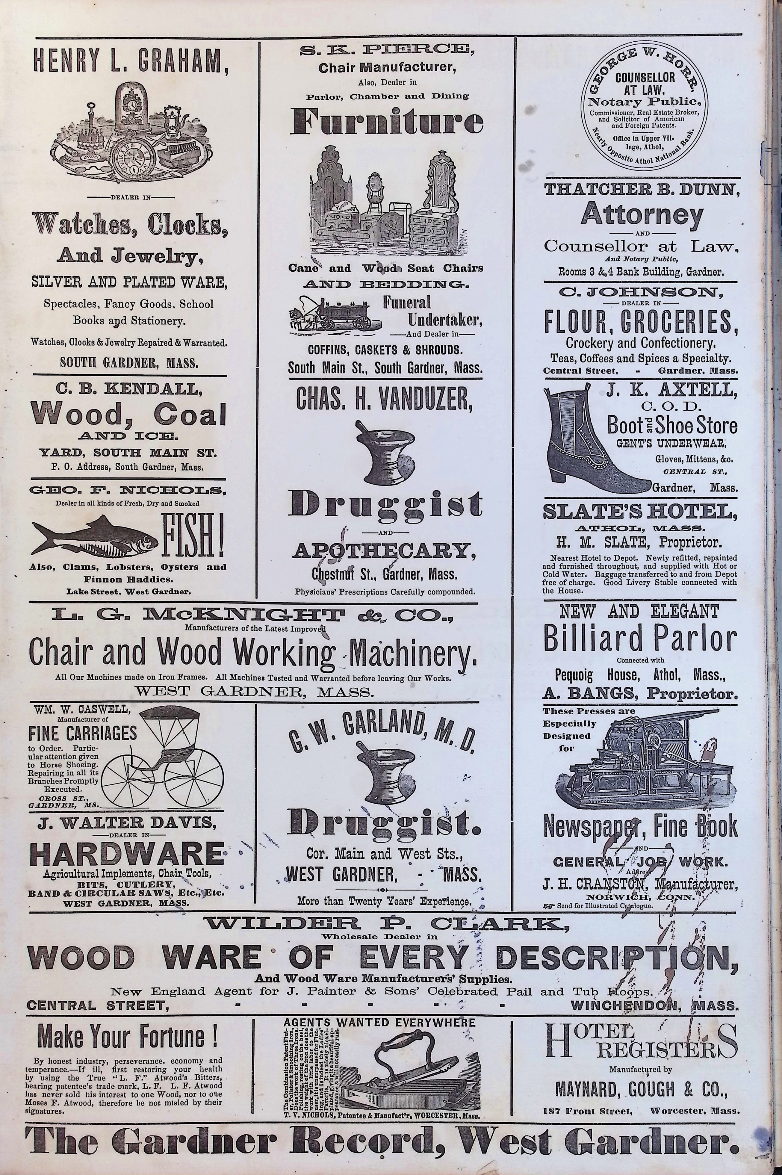 Isham Hotel register Vol. 2, Page 171