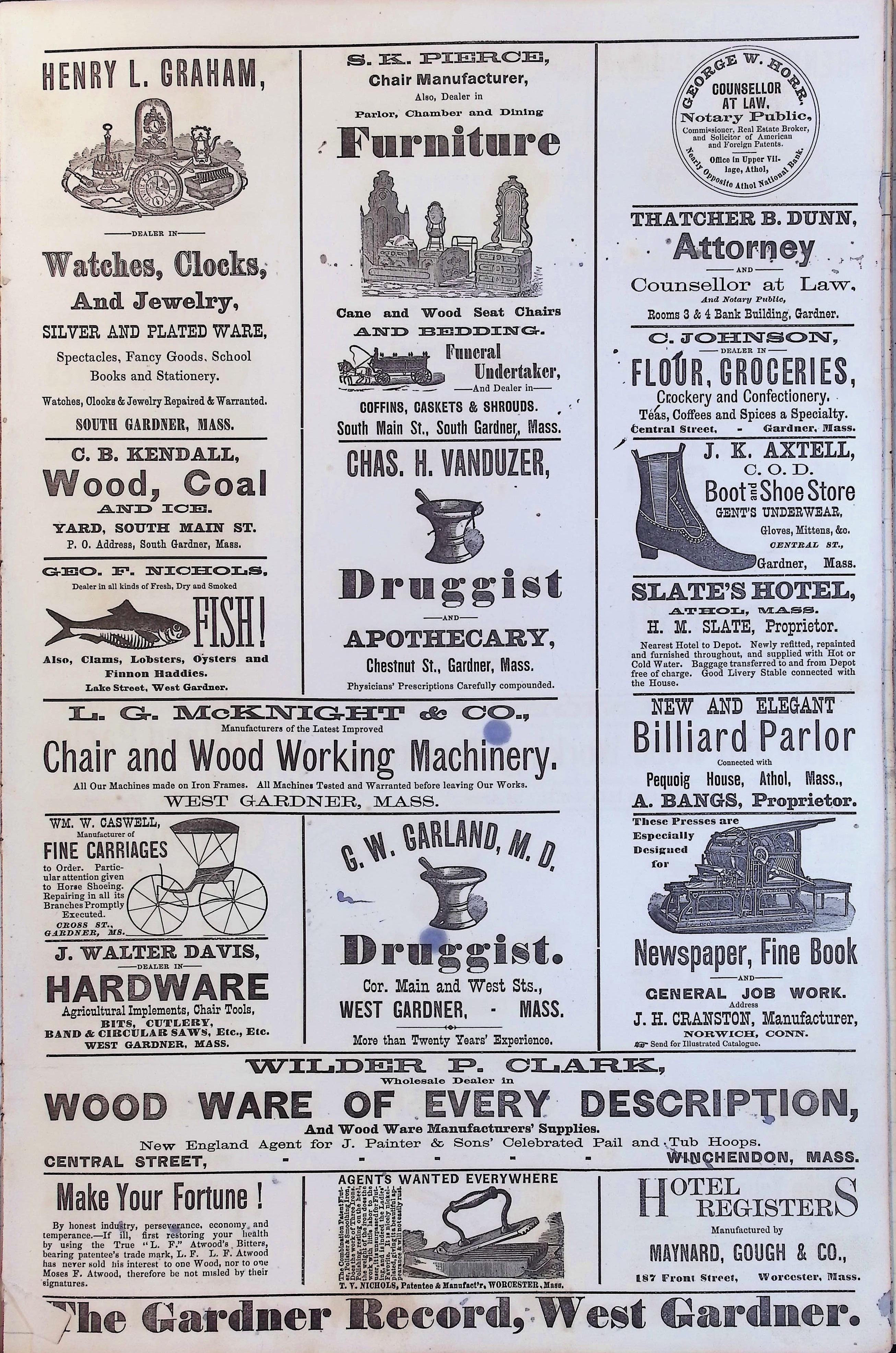 Isham Hotel register Vol. 2, Page 175