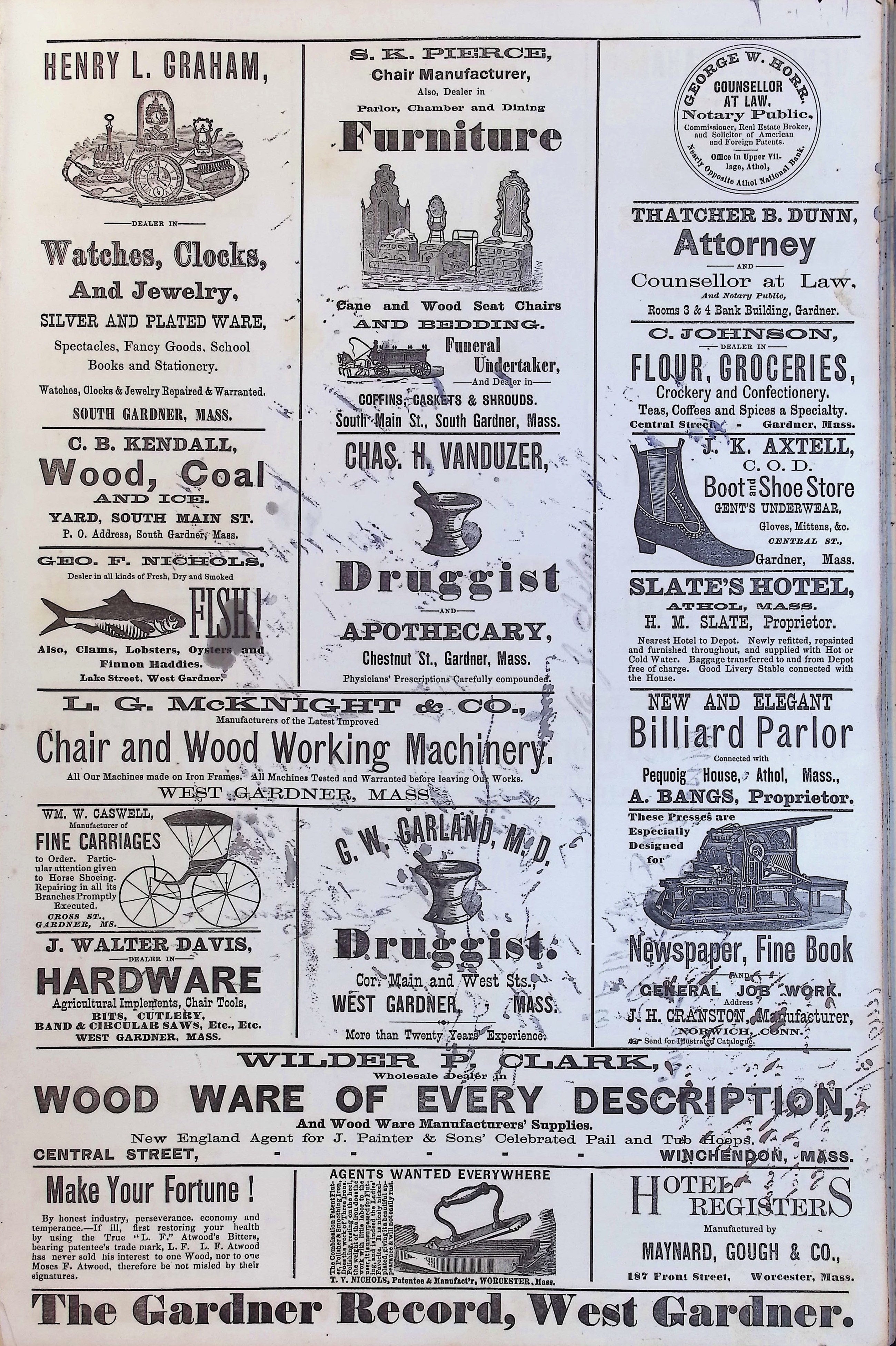 Isham Hotel register Vol. 2, Page 197