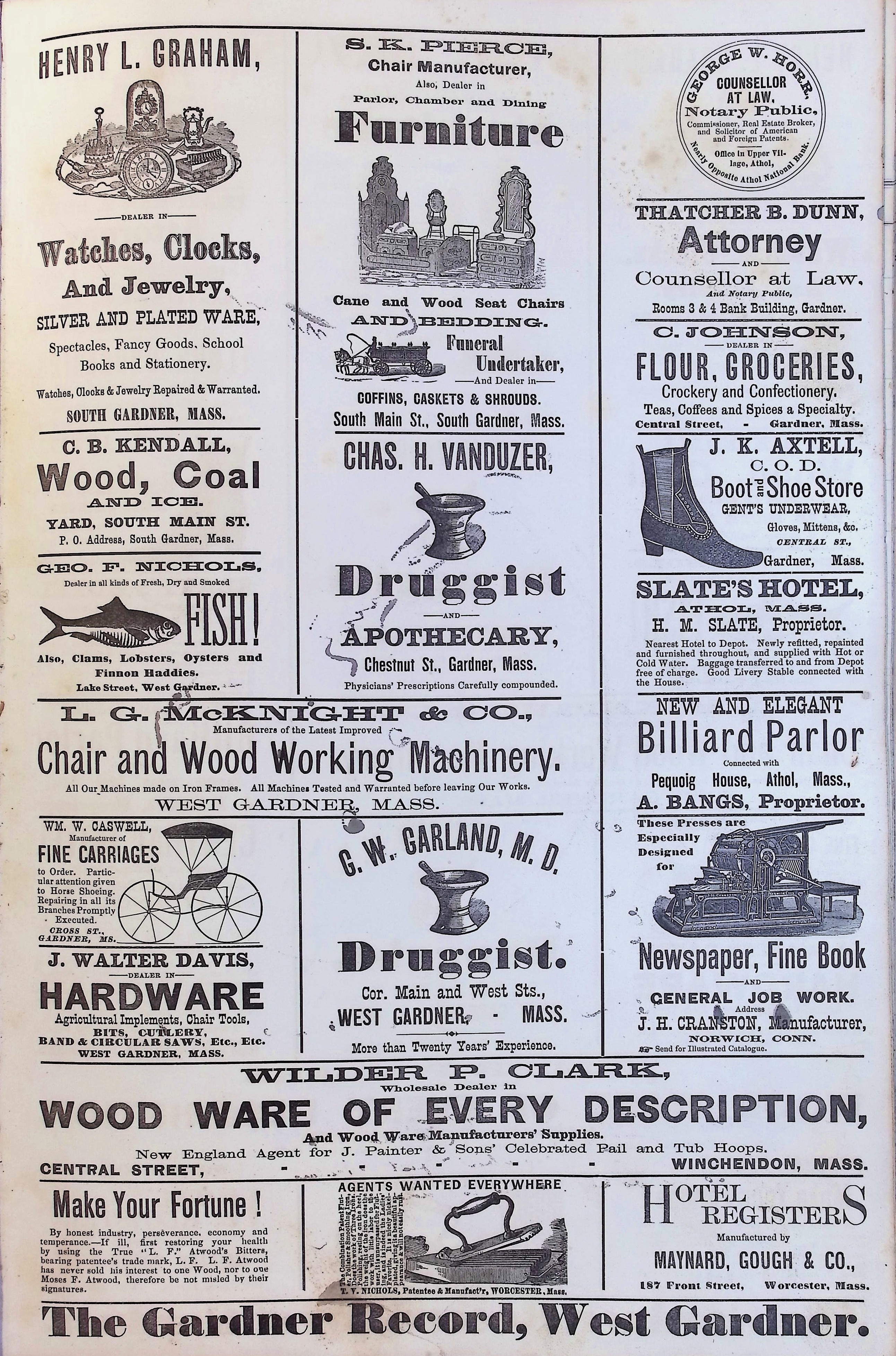 Isham Hotel register Vol. 2, Page 205