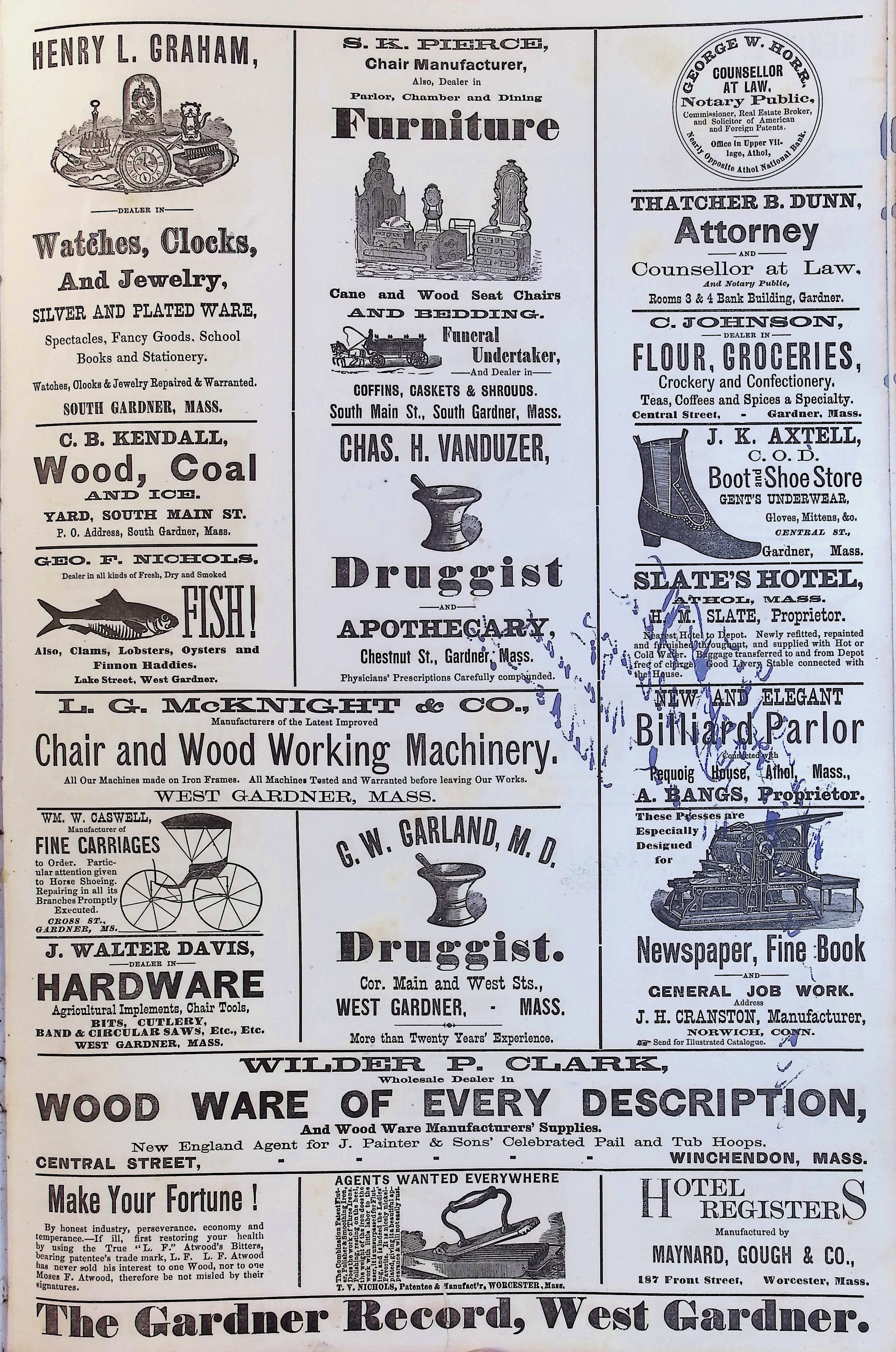 Isham Hotel register Vol. 2, Page 231