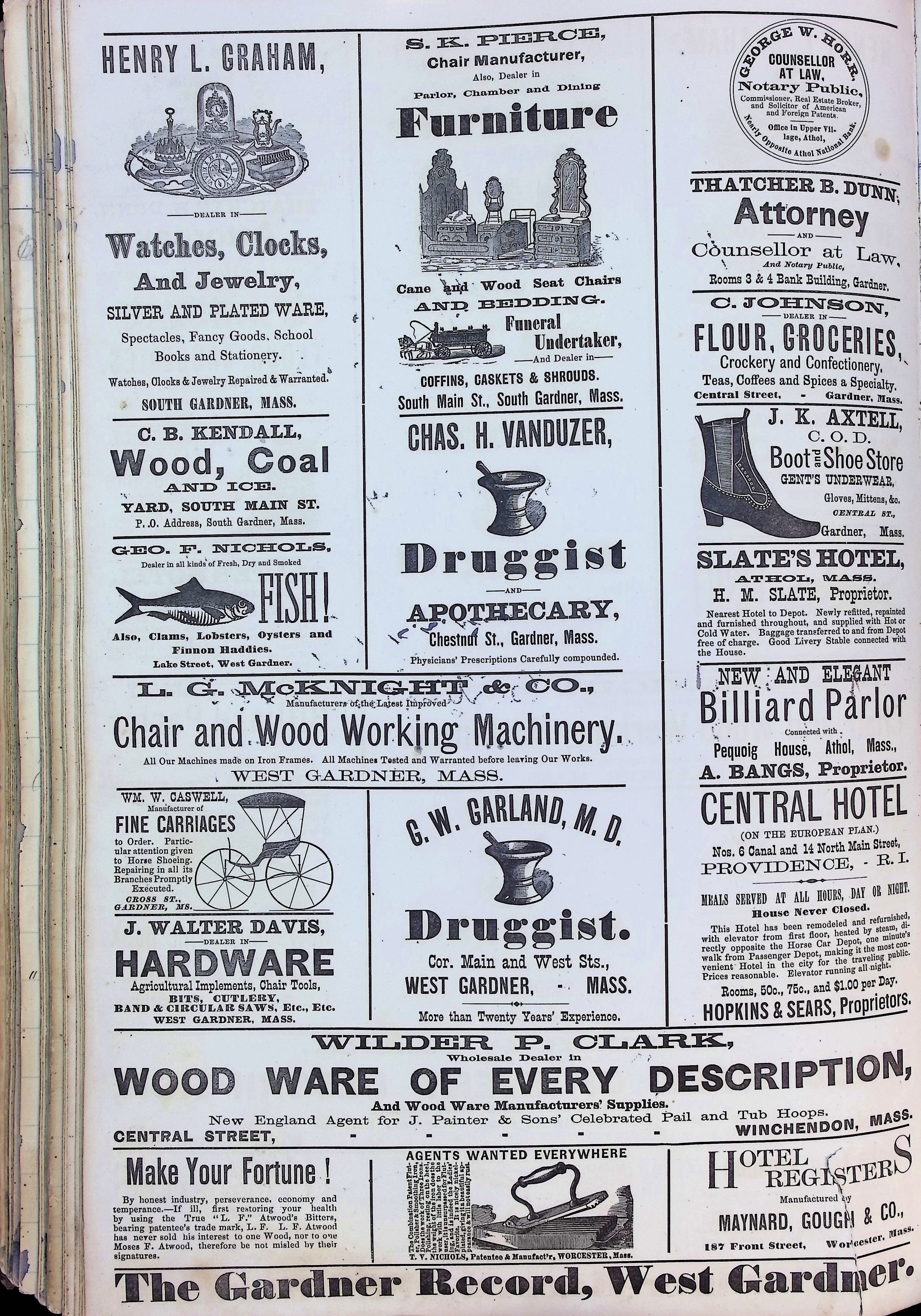 Isham Hotel register Vol. 2, Page 244