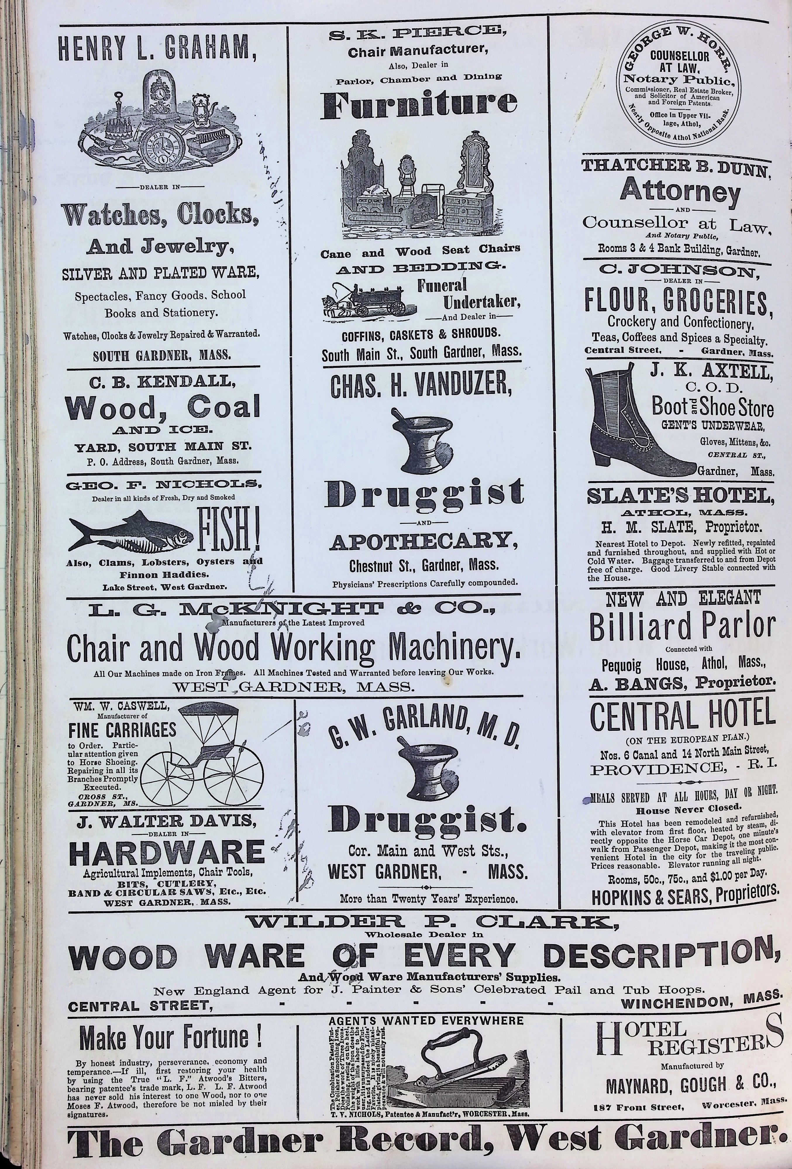 Isham Hotel register Vol. 2, Page 252