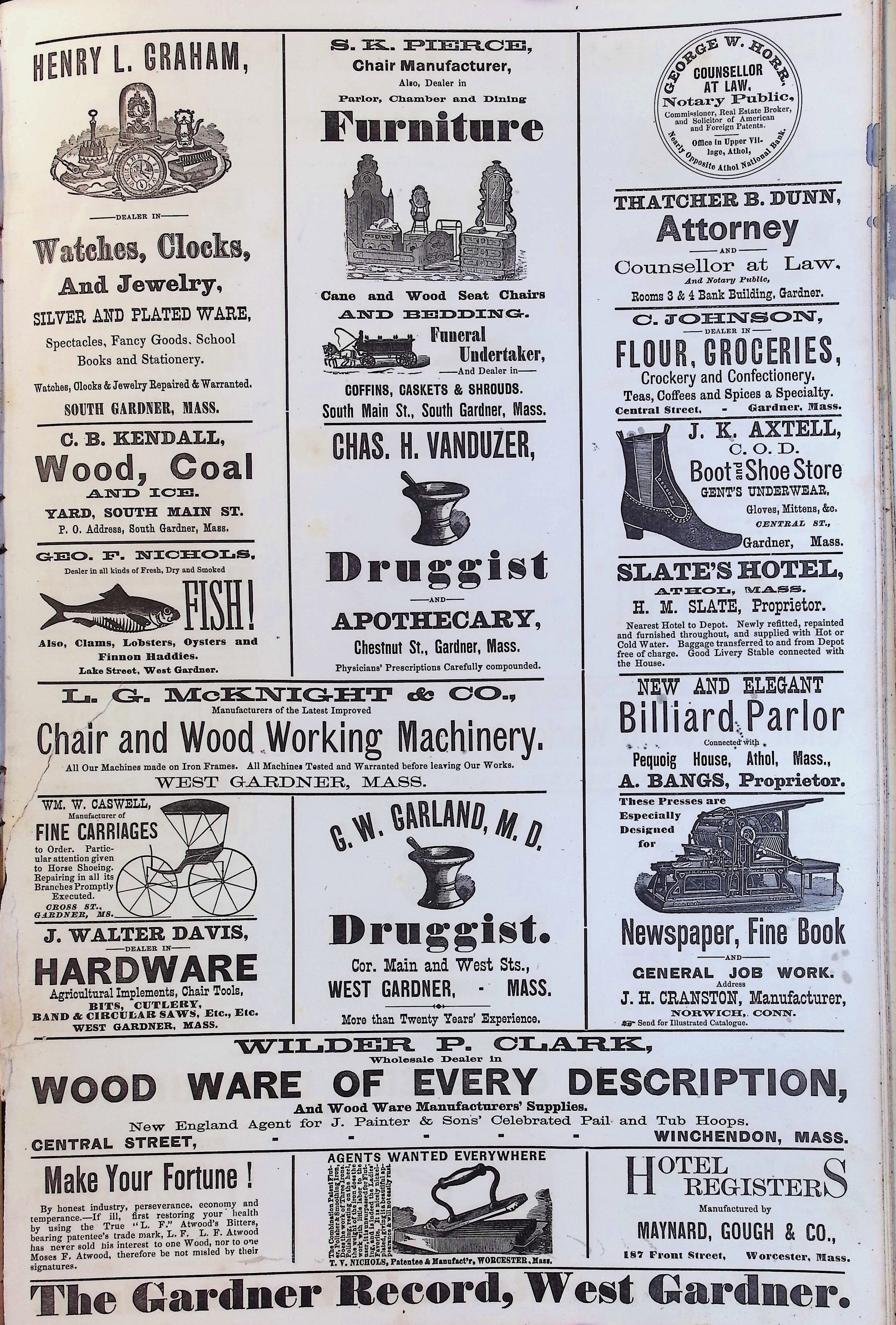 Isham Hotel register Vol. 2, Page 259