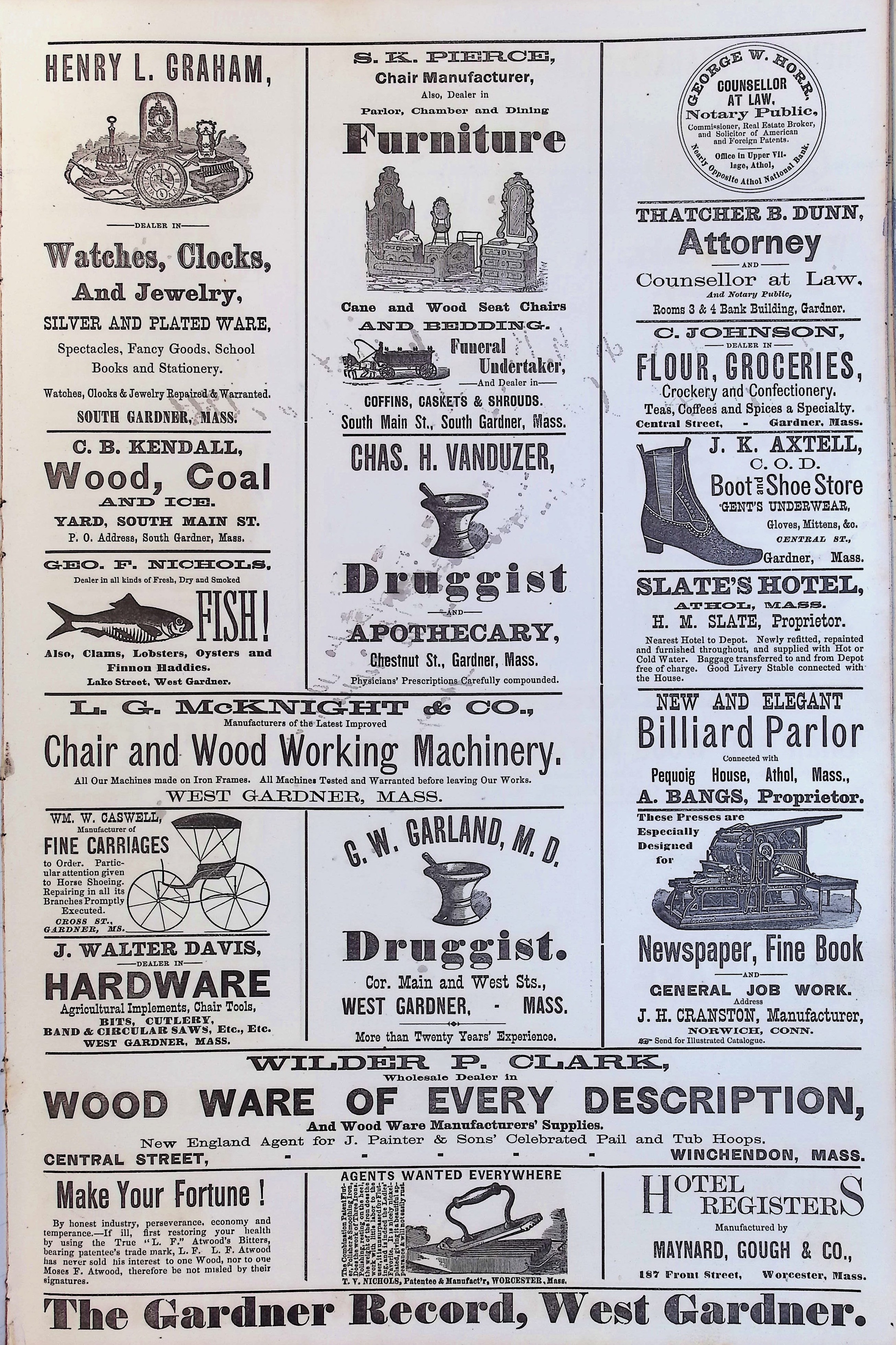 Isham Hotel register Vol. 2, Page 267