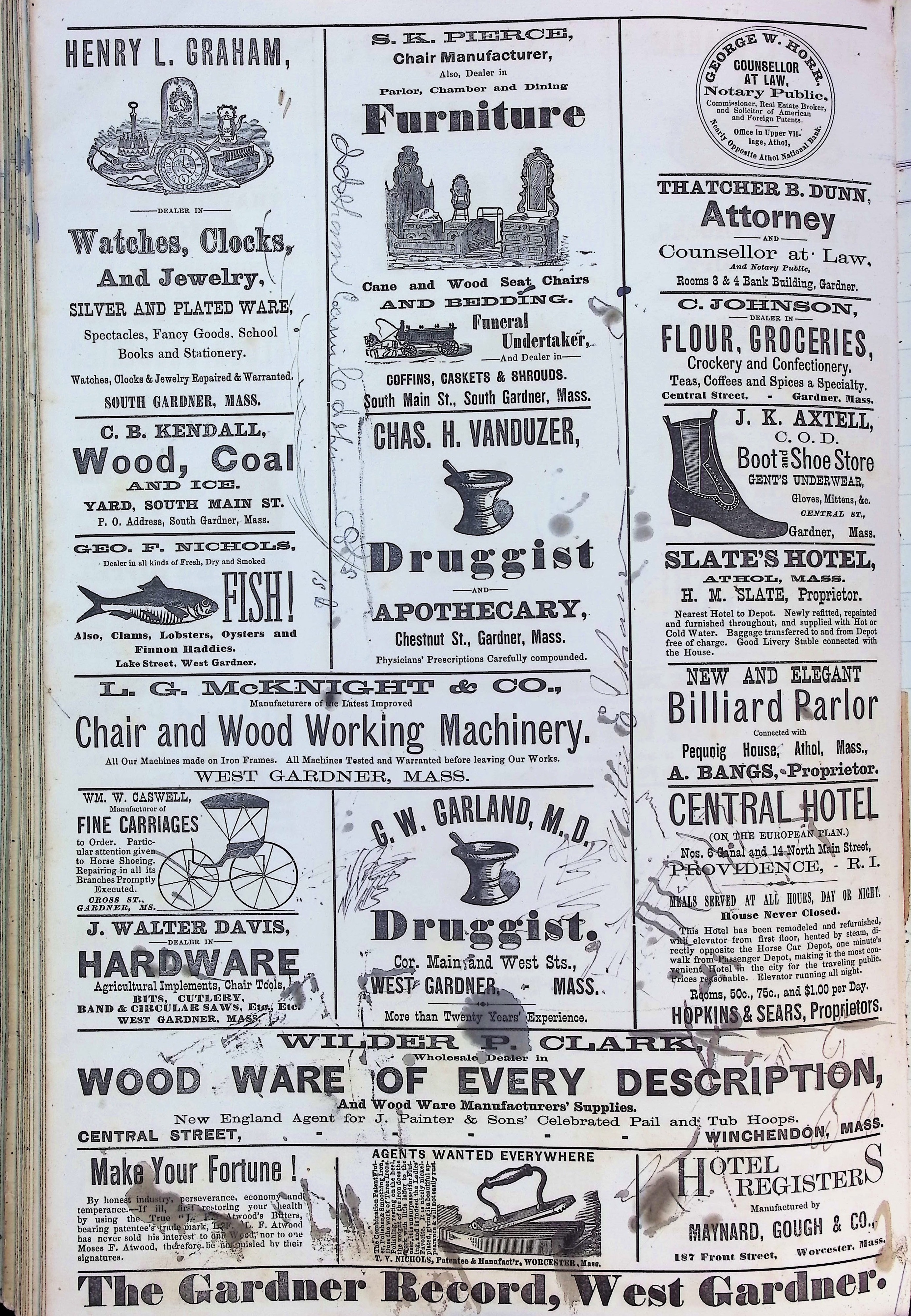 Isham Hotel register Vol. 2, Page 280