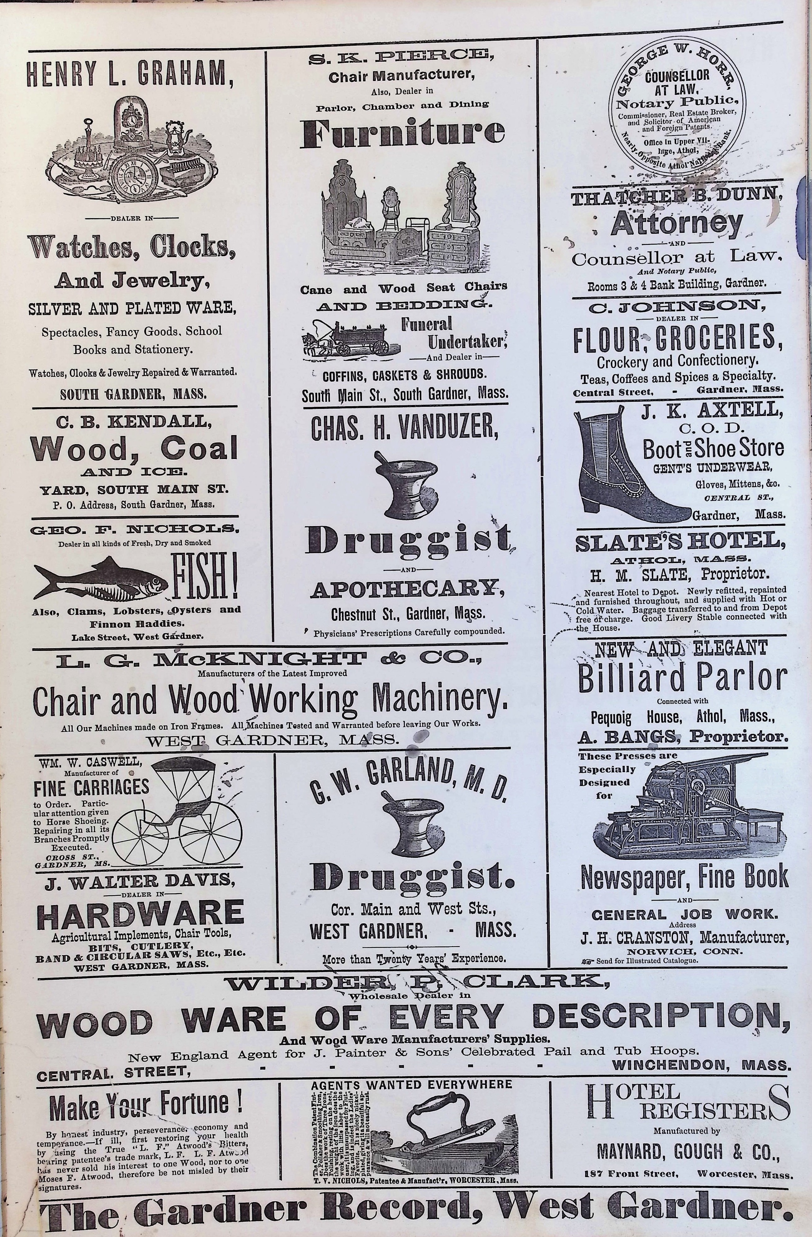 Isham Hotel register Vol. 2, Page 285