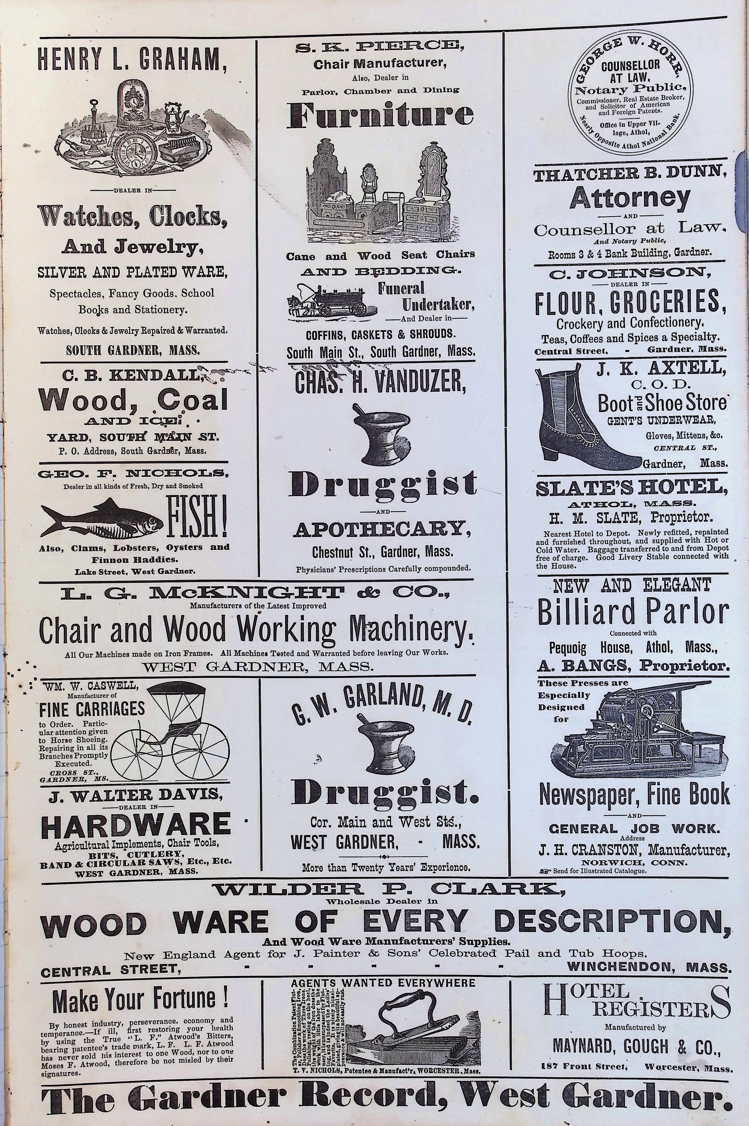 Isham Hotel register Vol. 2, Page 289