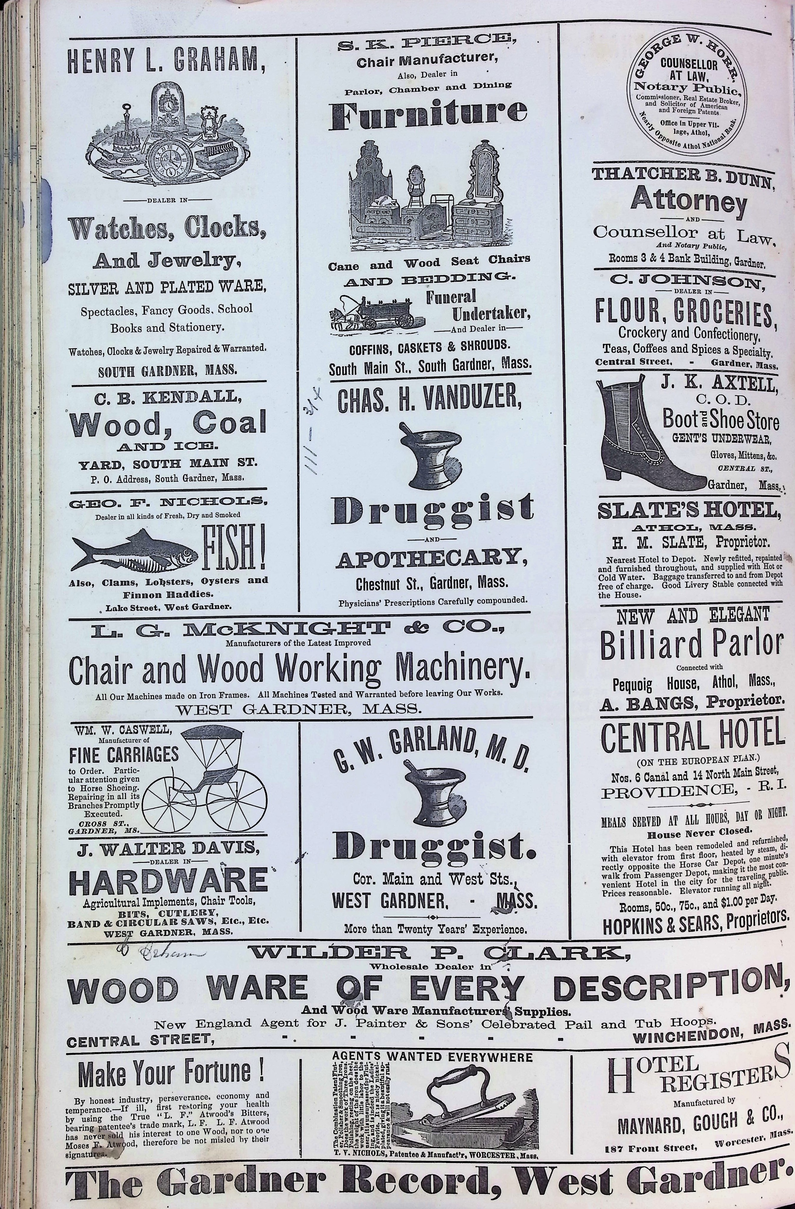 Isham Hotel register Vol. 2, Page 290