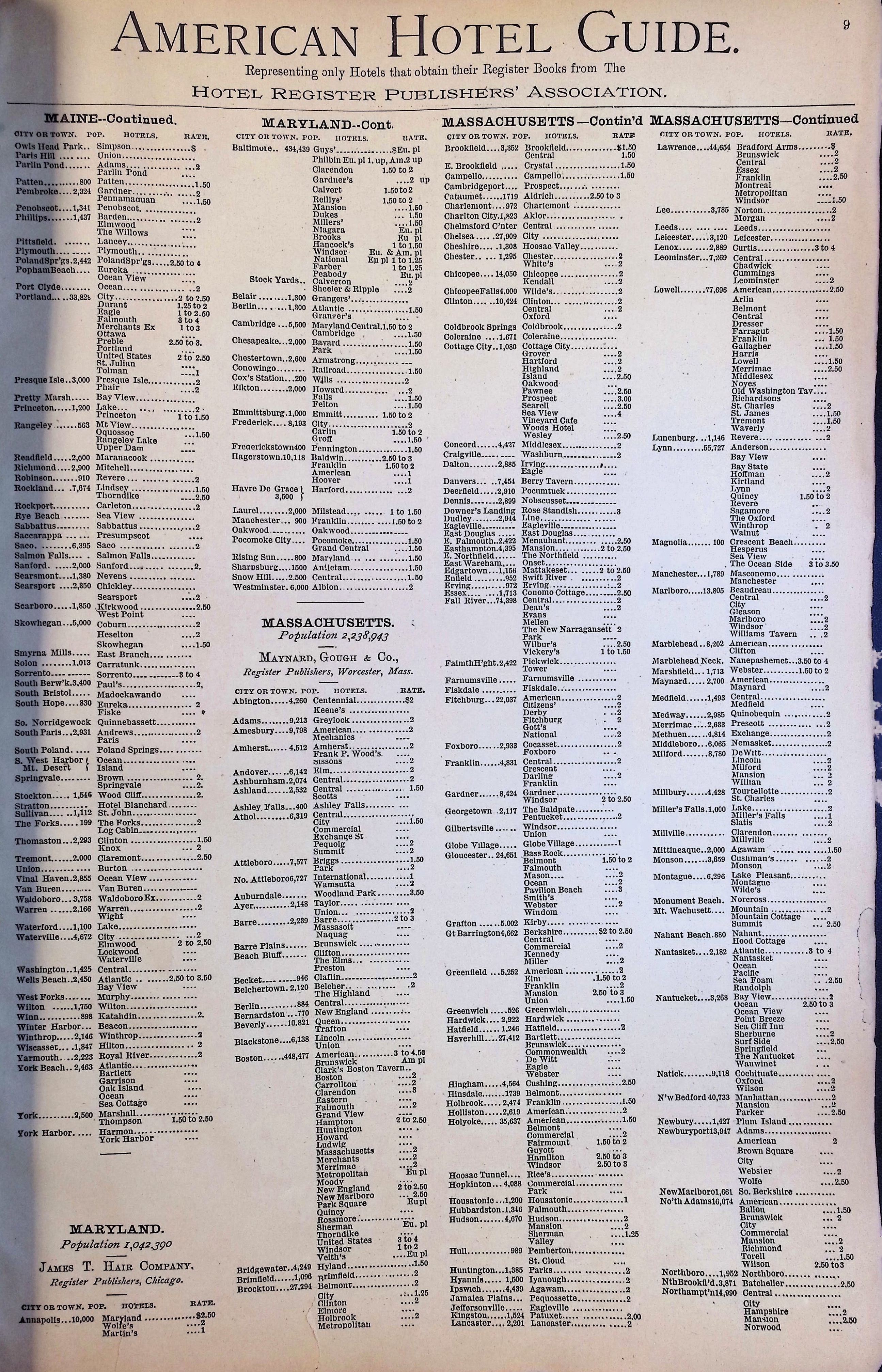 Isham Hotel register Vol. 3, Page 15