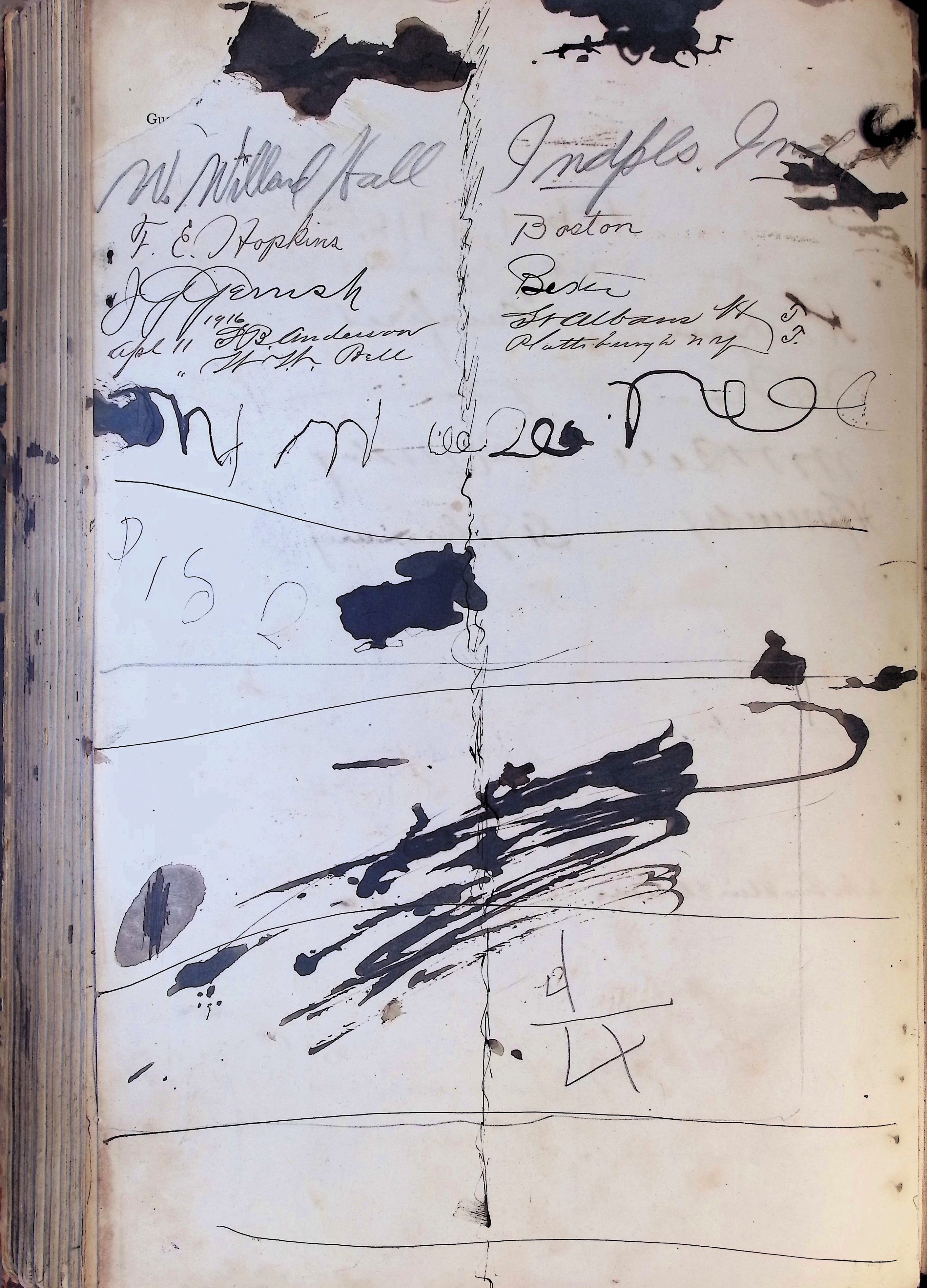 Isham Hotel register Vol. 4, Page 299